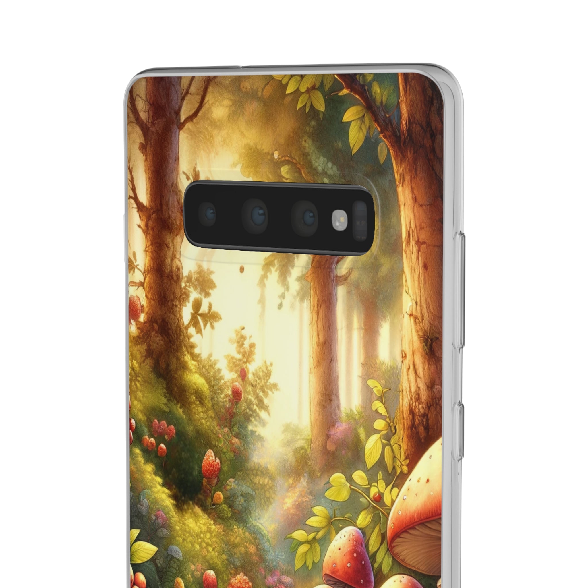 Gnome and mushrooms - Flexi Case (Samsung only)