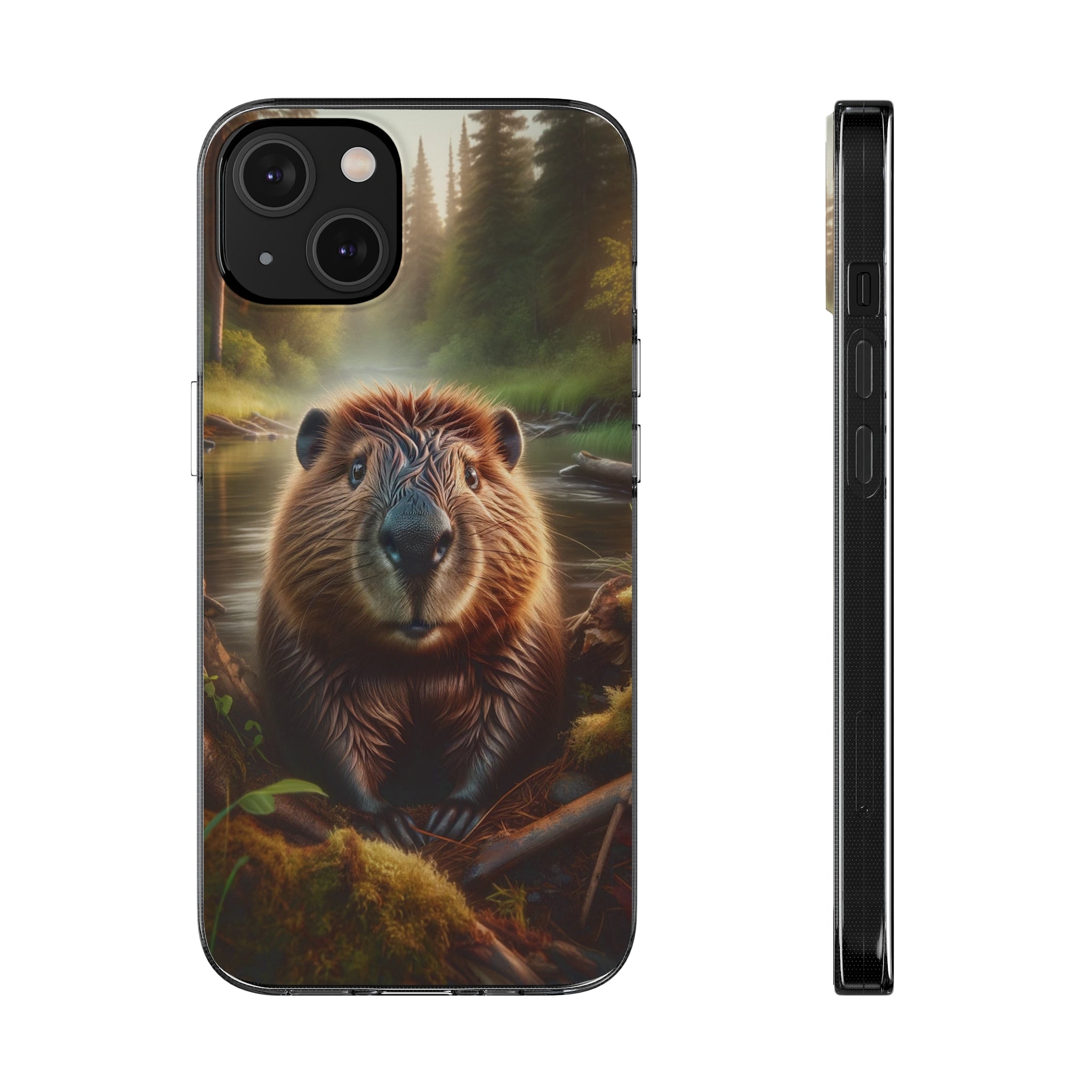 Sad Beaver - Soft Phone Case