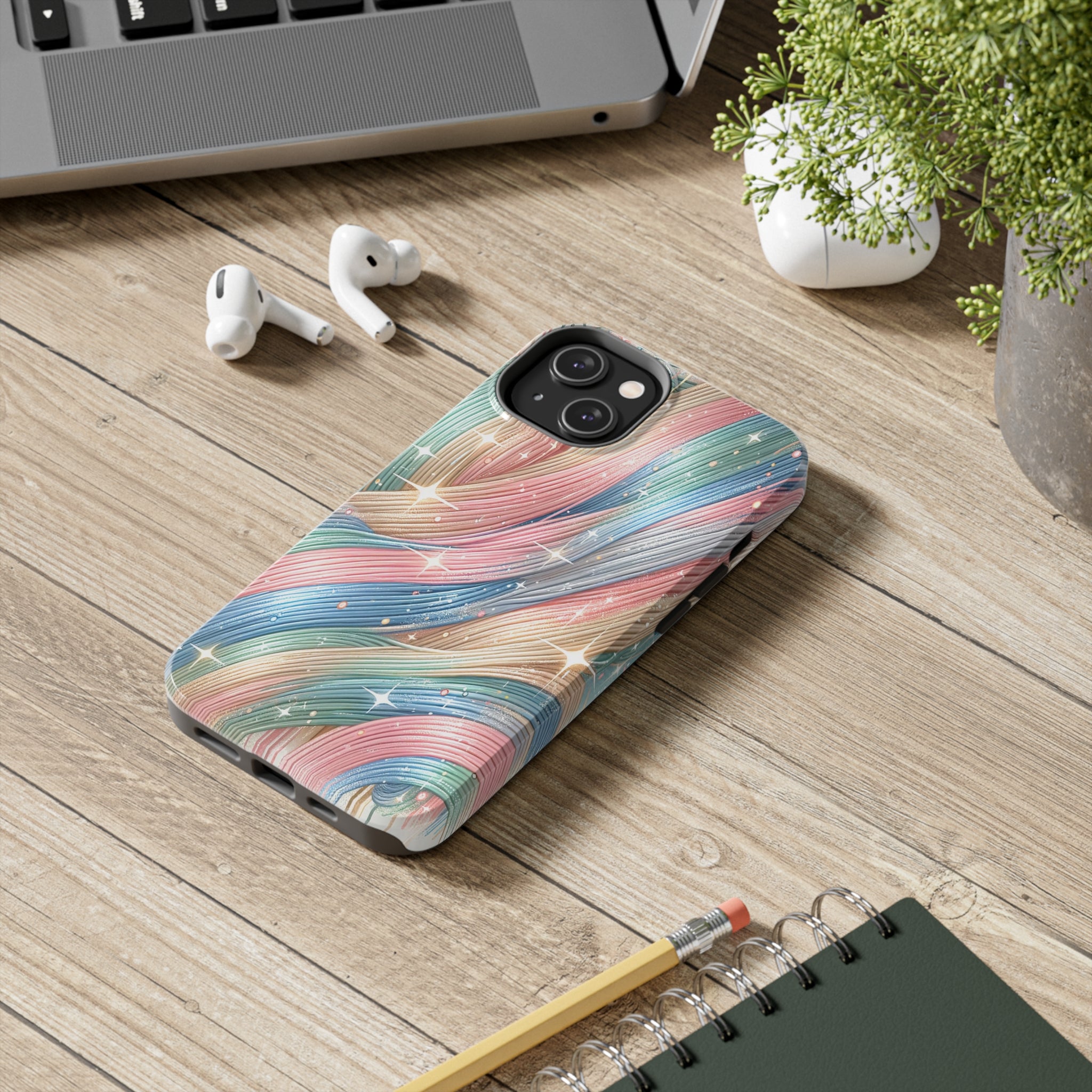 Pastel strokes - Tough Phone Case