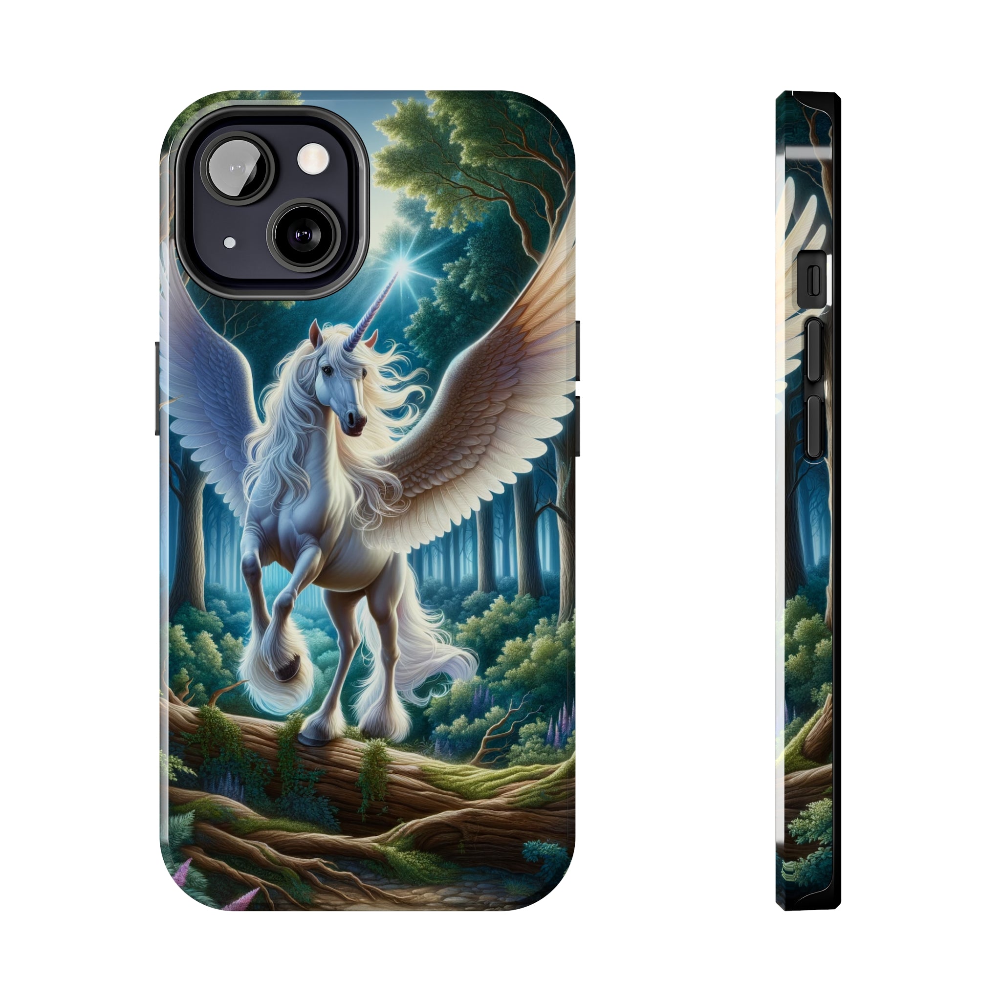 Landing Unicorn - Tough Phone Case