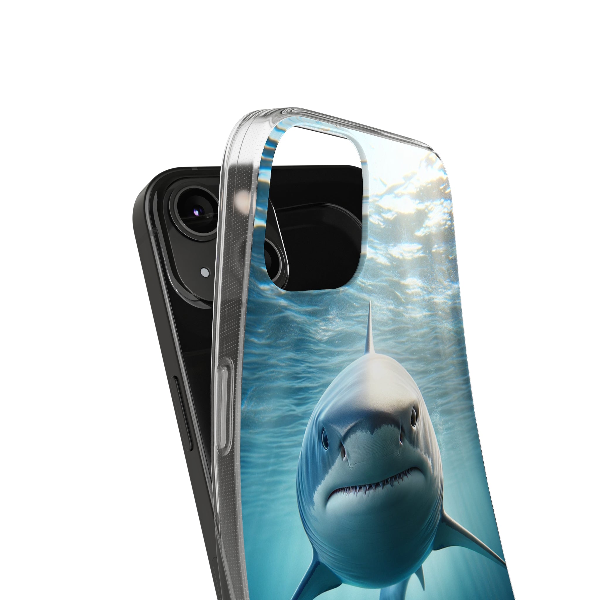 Curious Shark - Soft Phone Case