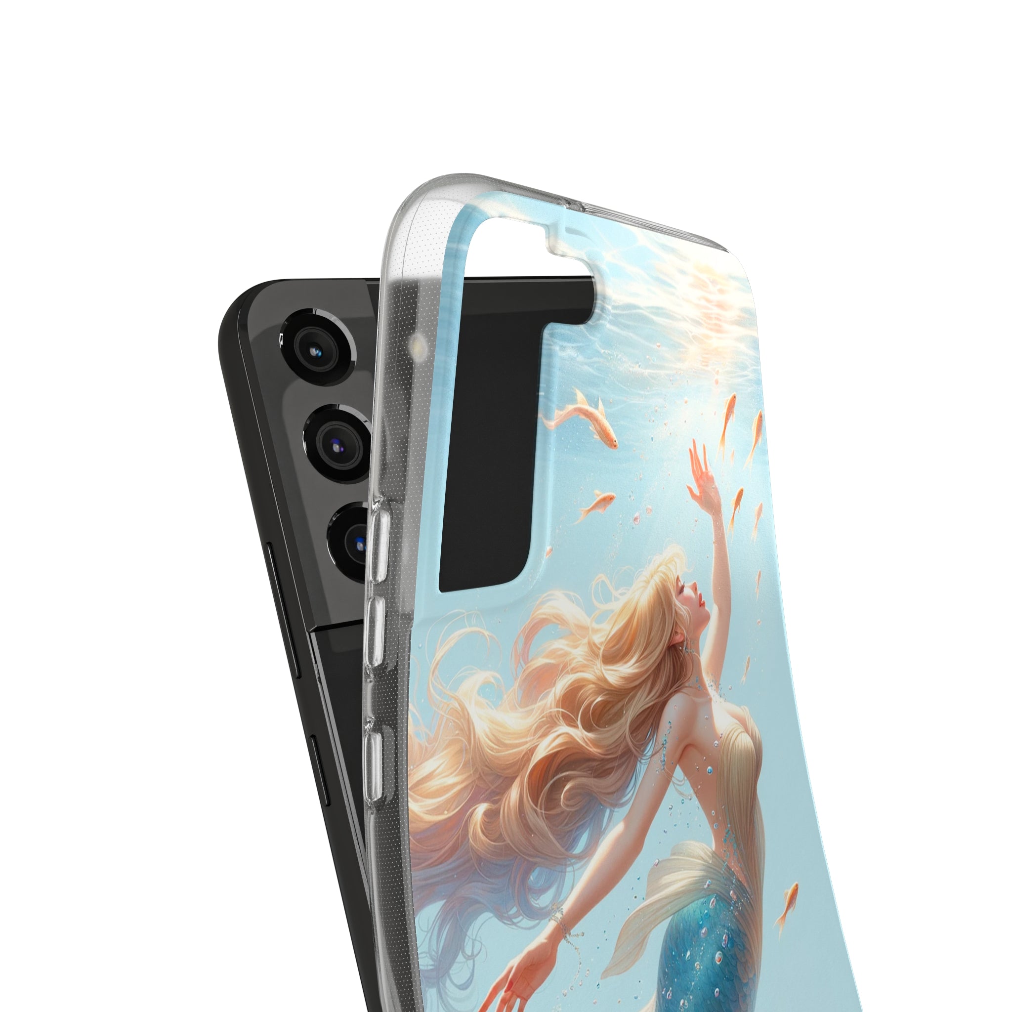 Blond Mermaid - Soft Phone Case