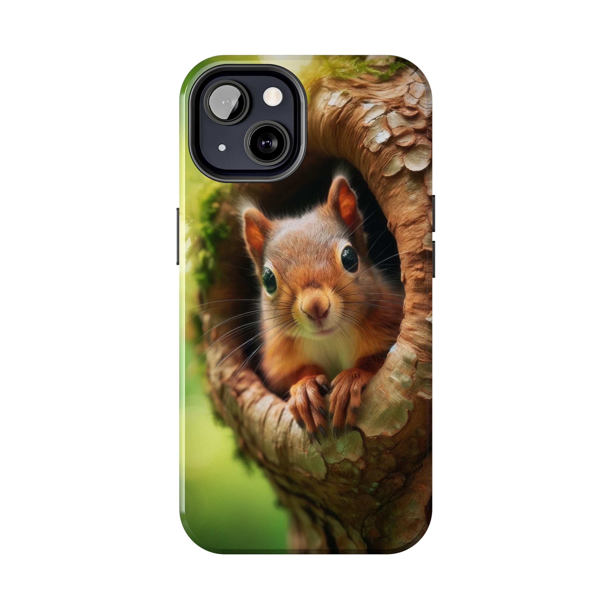 Squirrel in a tree - Tough Phone Case