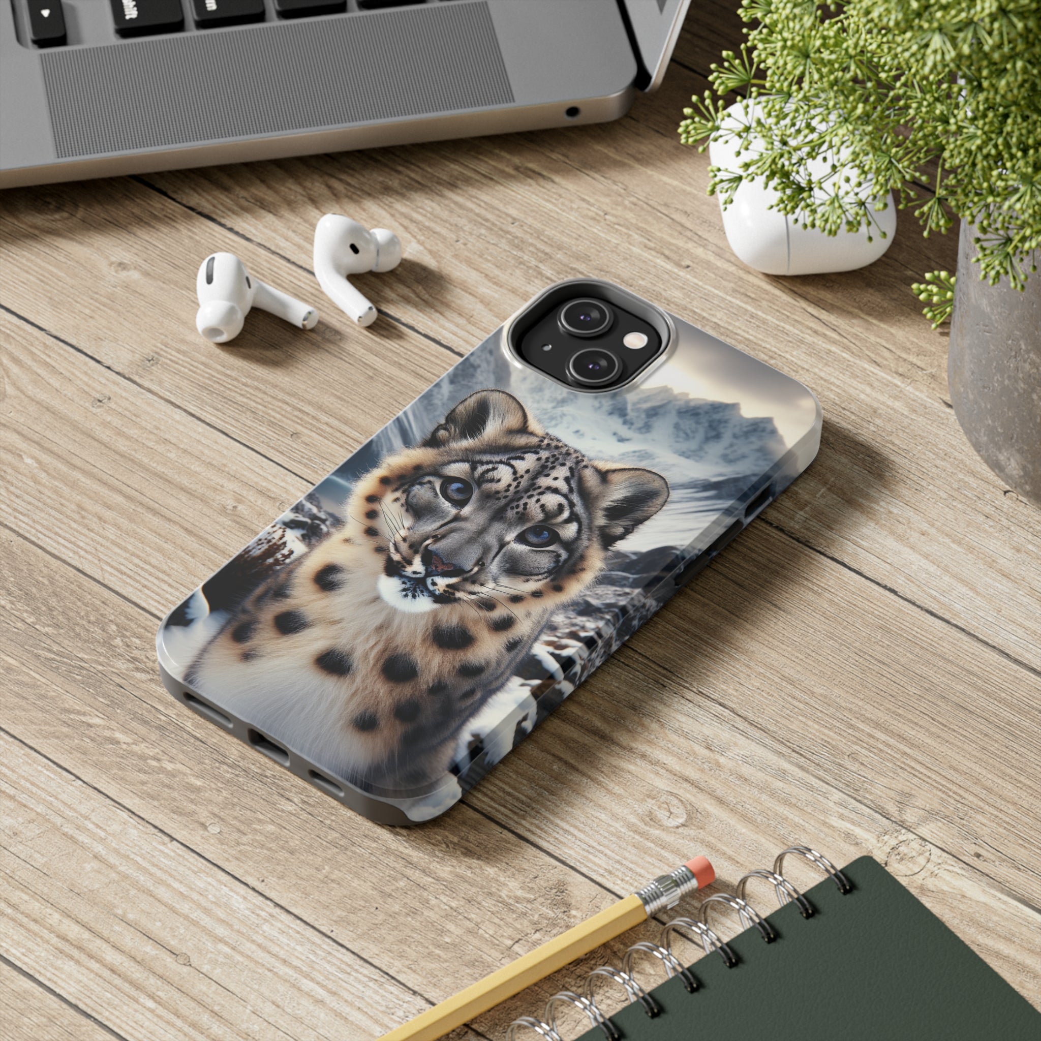 Snow Leopard - Tough Phone Case