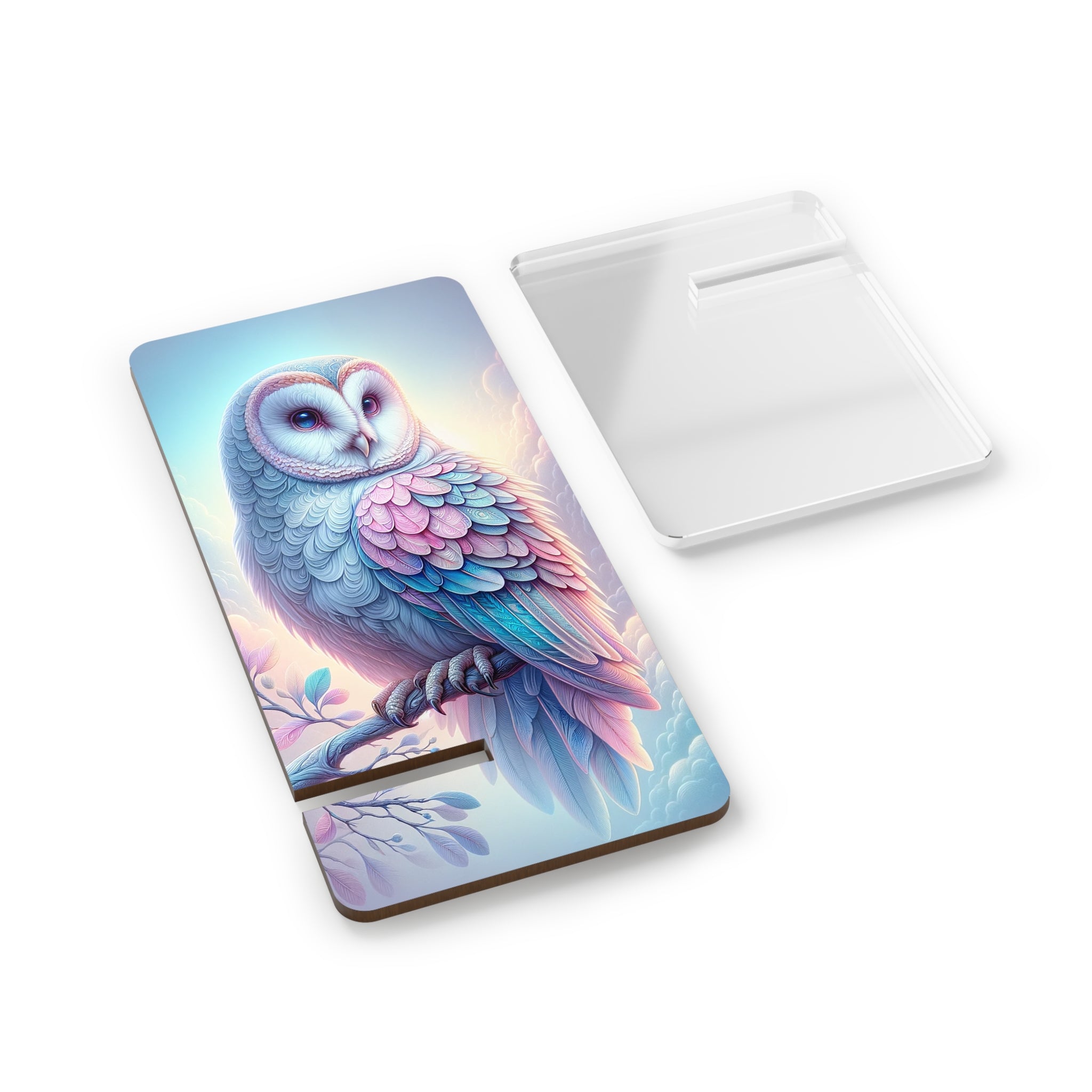 Pastel colored owl - Smartphone Stand