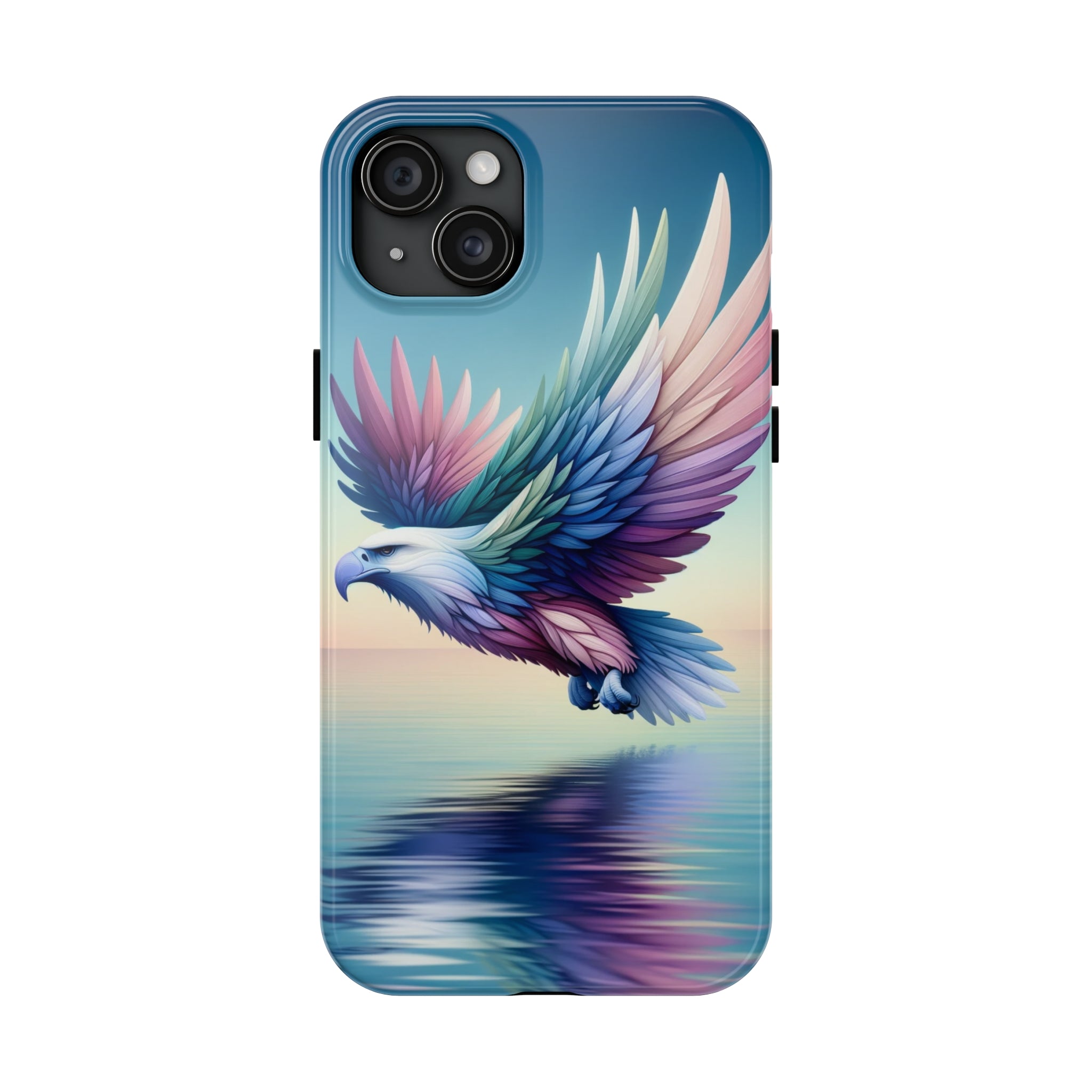 Eagle with colourful feathers - Tough Phone Case