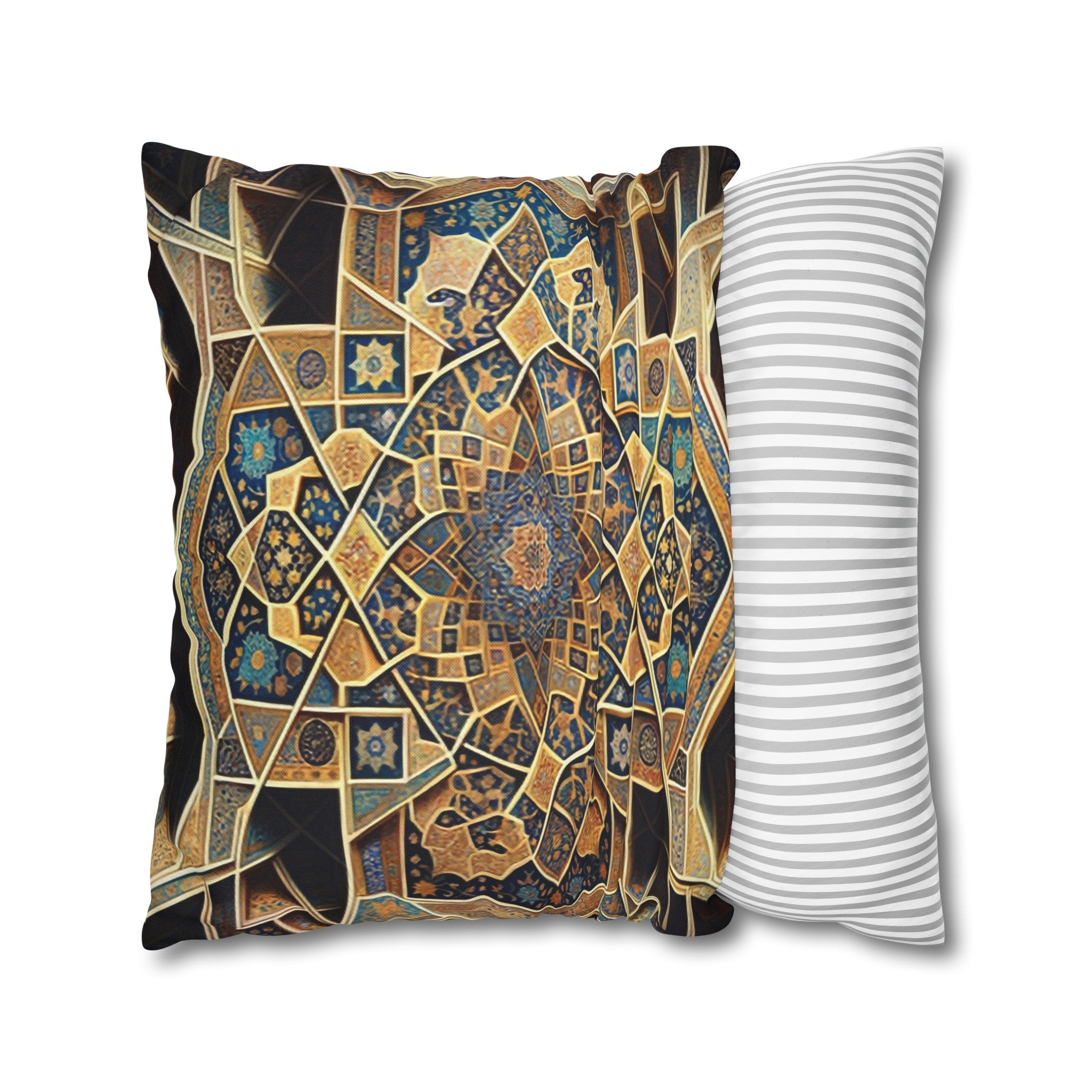 Persian Art (3) - Polyester Square Pillowcase