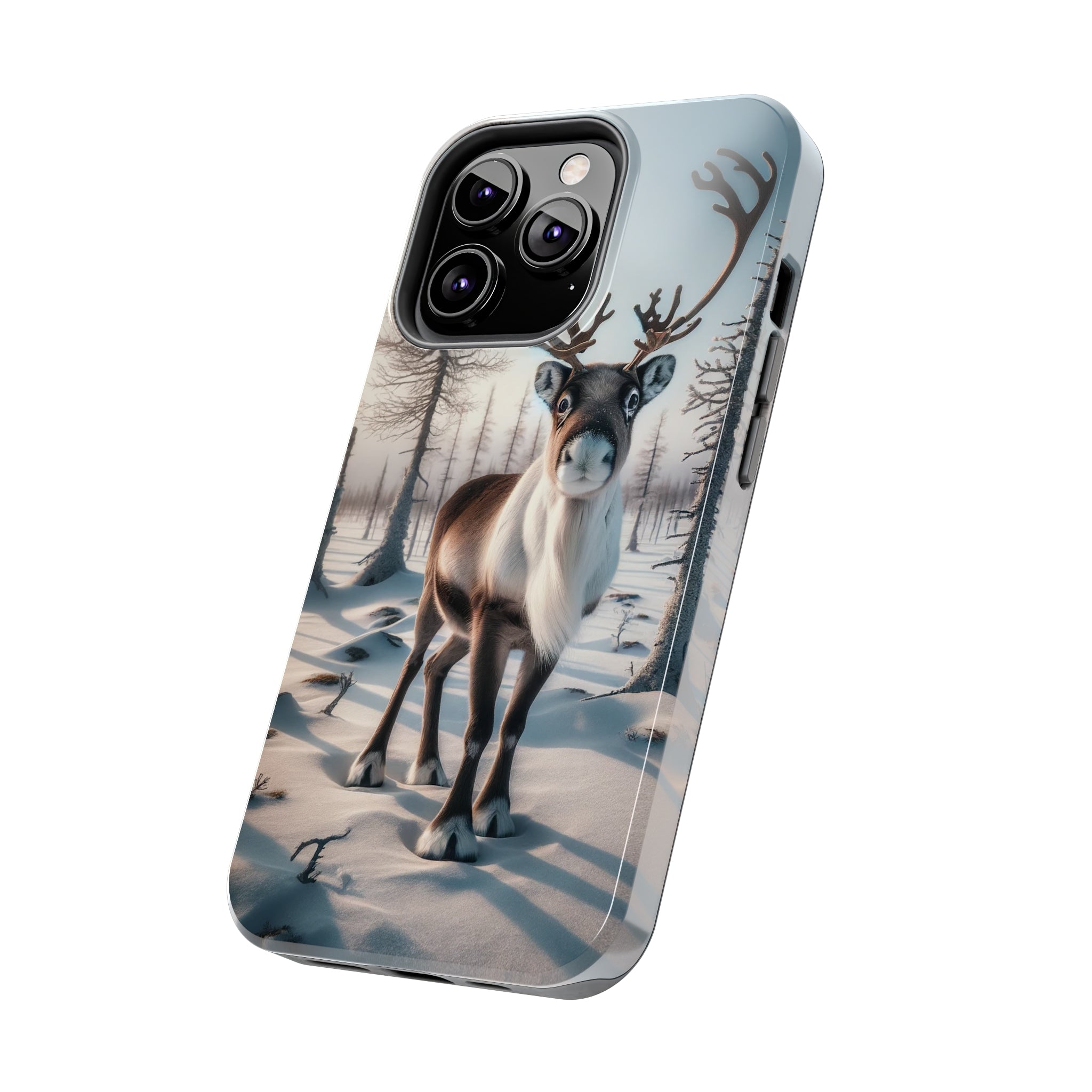 Curious reindeer - Tough Phone Case