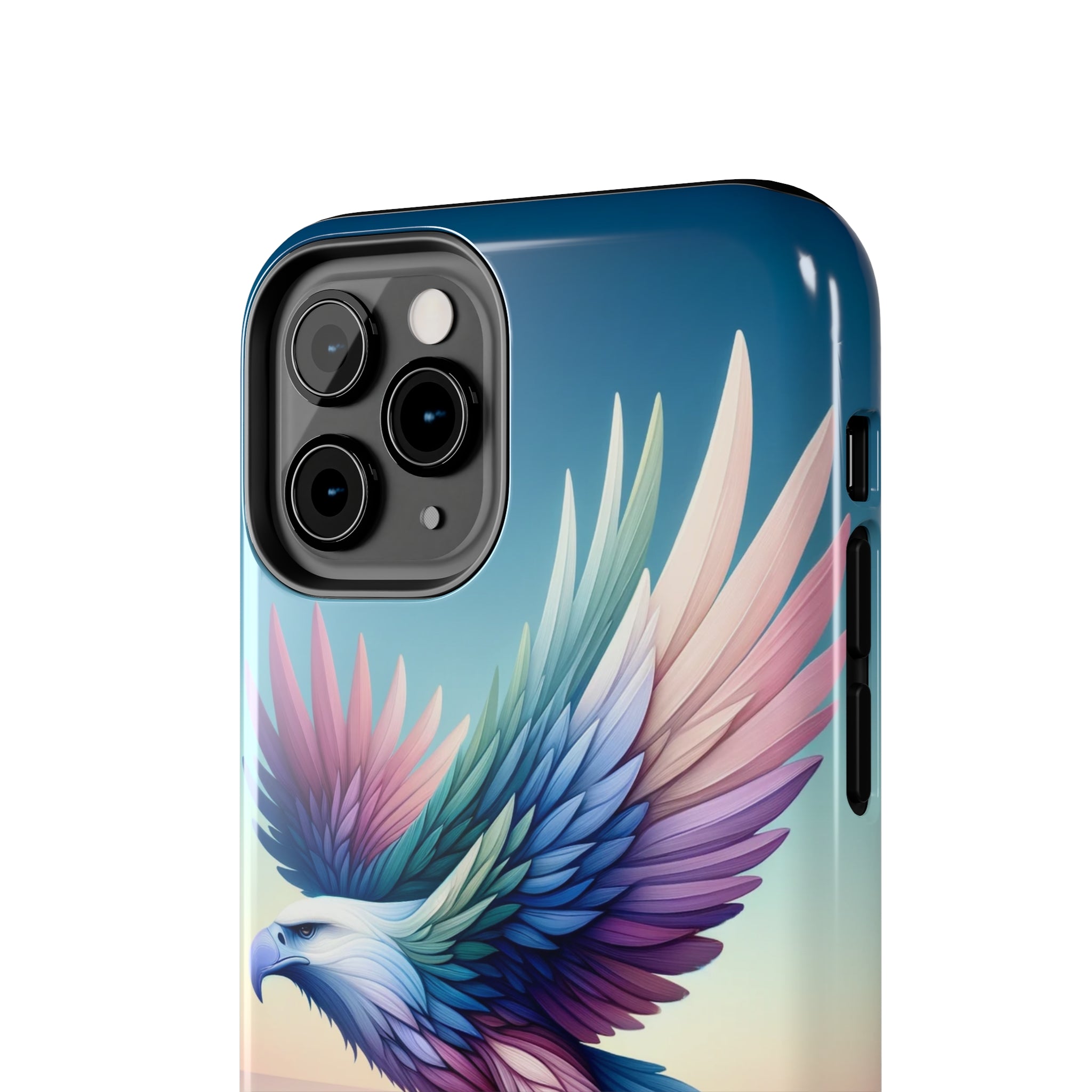 Eagle with colourful feathers - Tough Phone Case