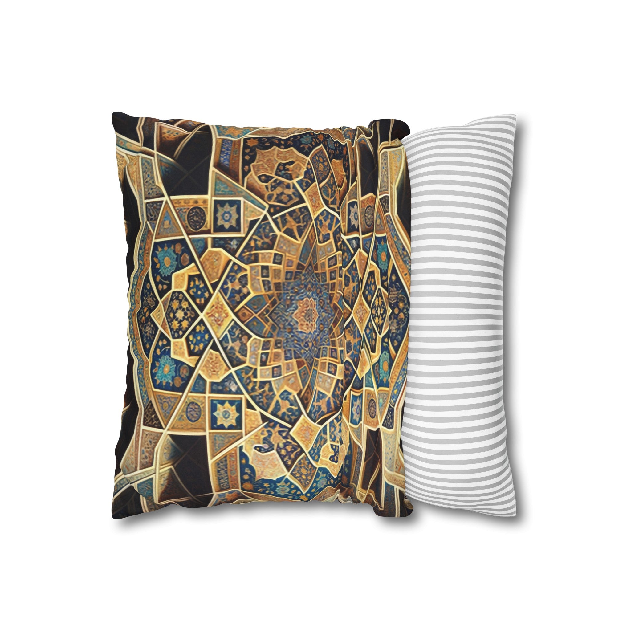 Persian Art (3) - Suede Square Pillowcase