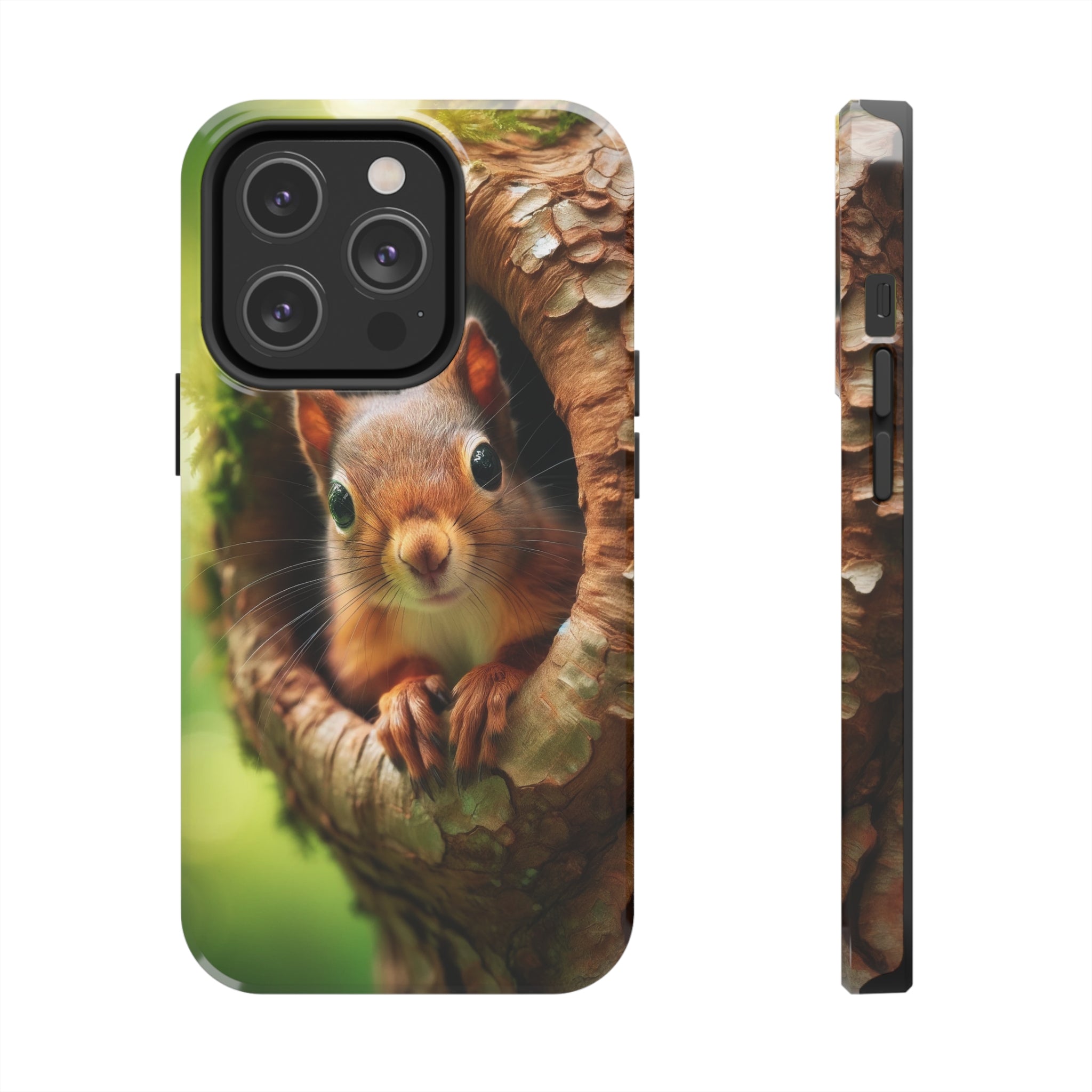 Squirrel in a tree - Tough Phone Case