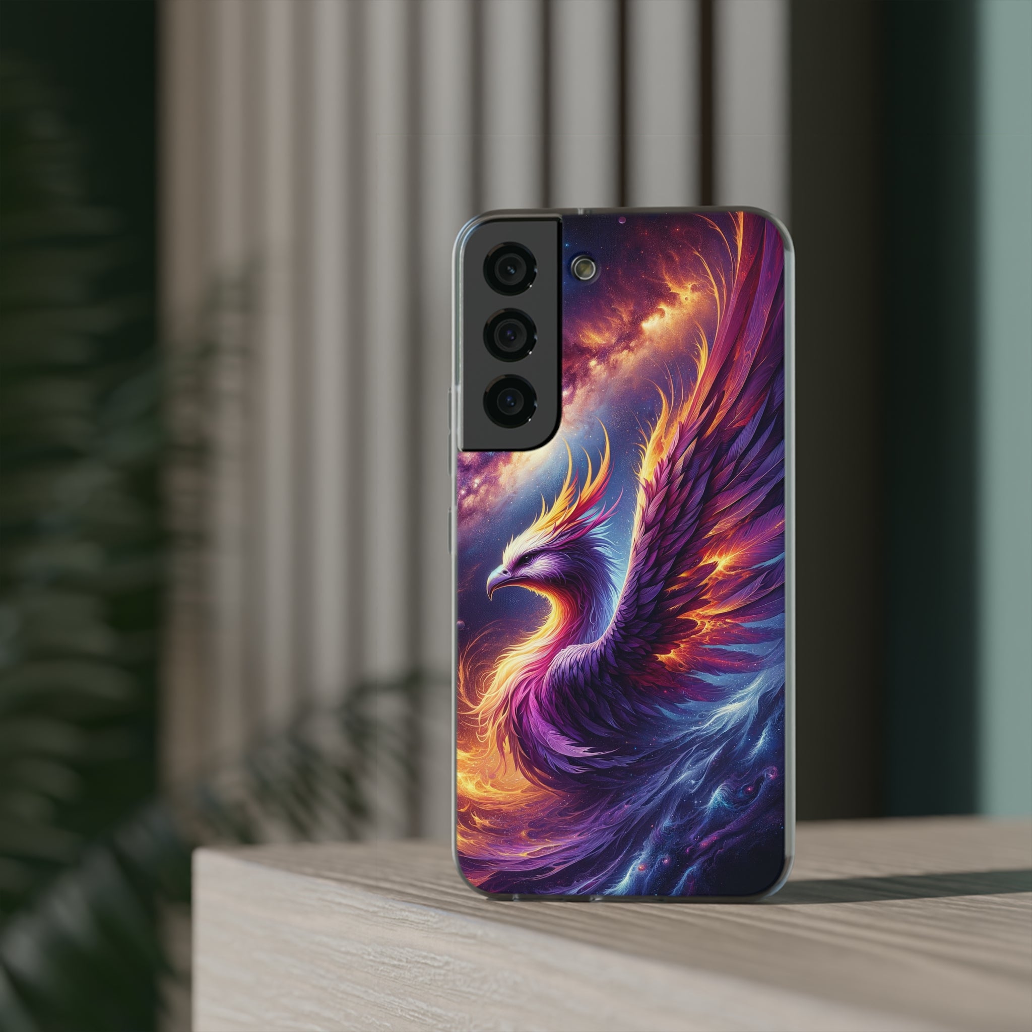 Purple Phoenix - Flexi Case (Samsung only)