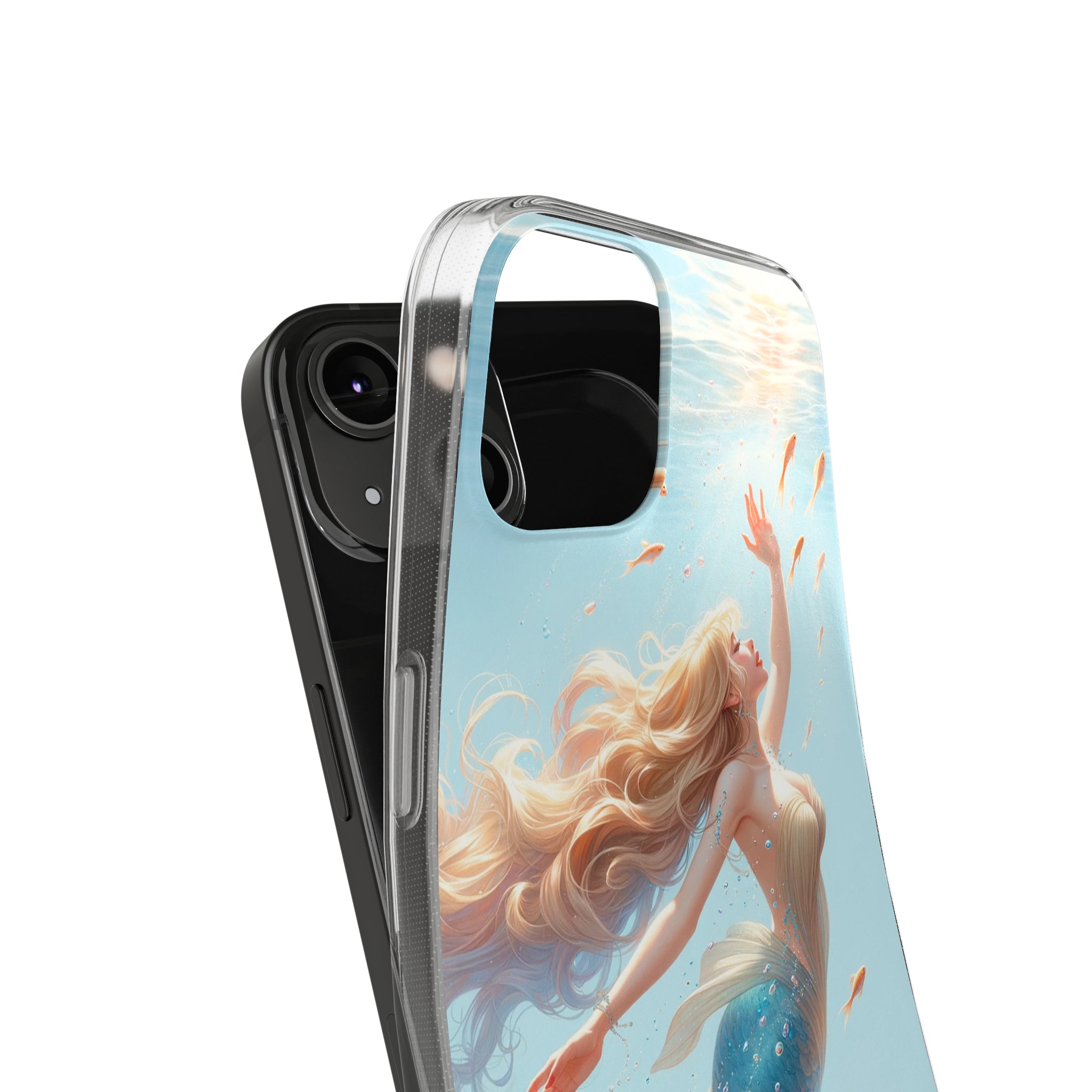 Blond Mermaid - Soft Phone Case