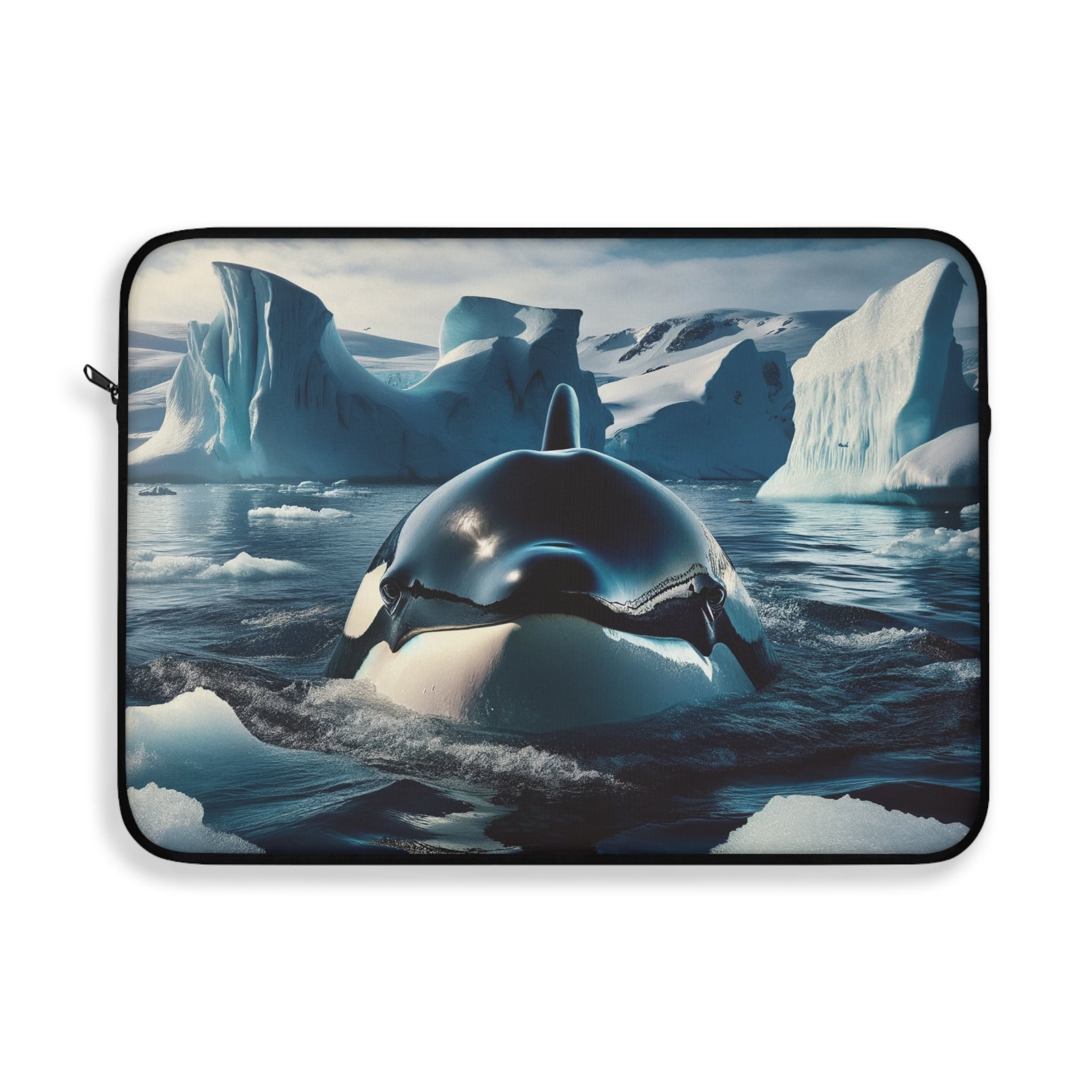 An Orca coming to the surface - Laptop Sleeve