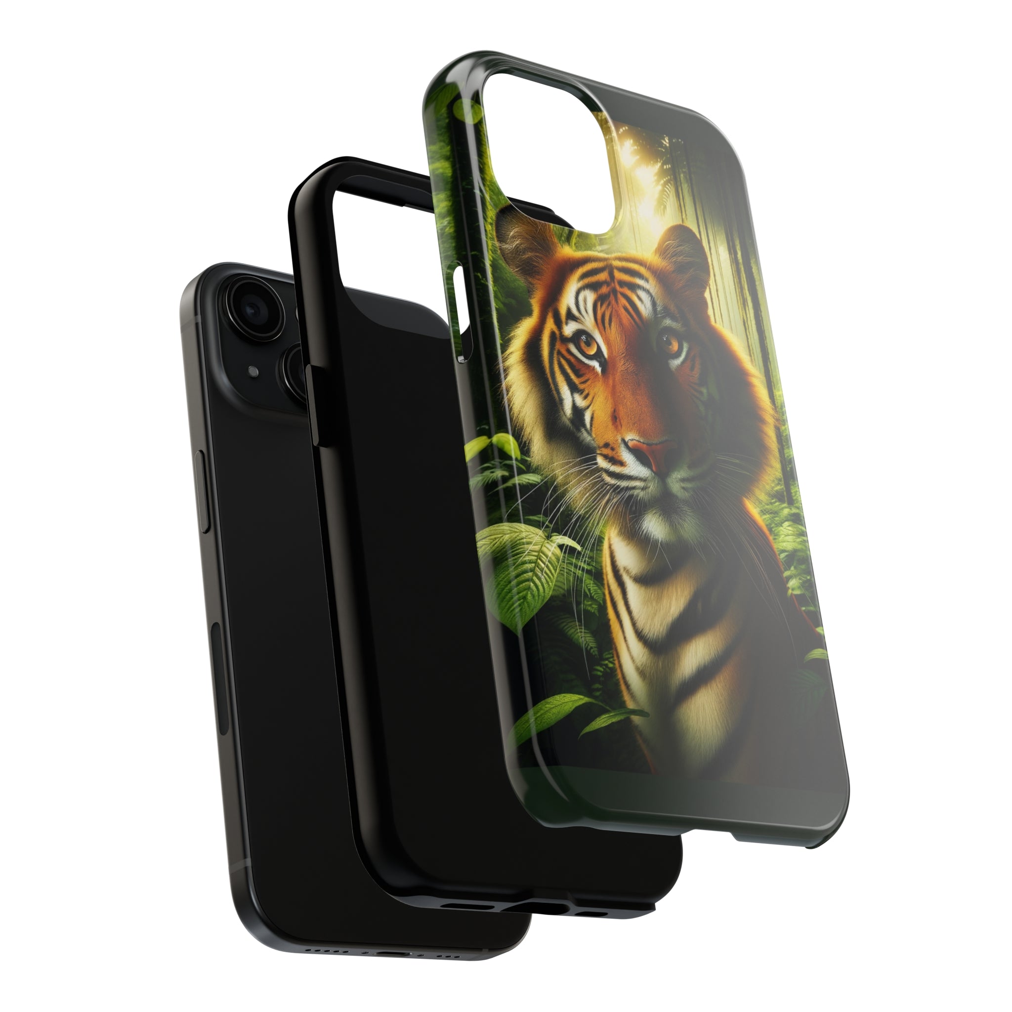 Curious Tiger - Tough Phone Case