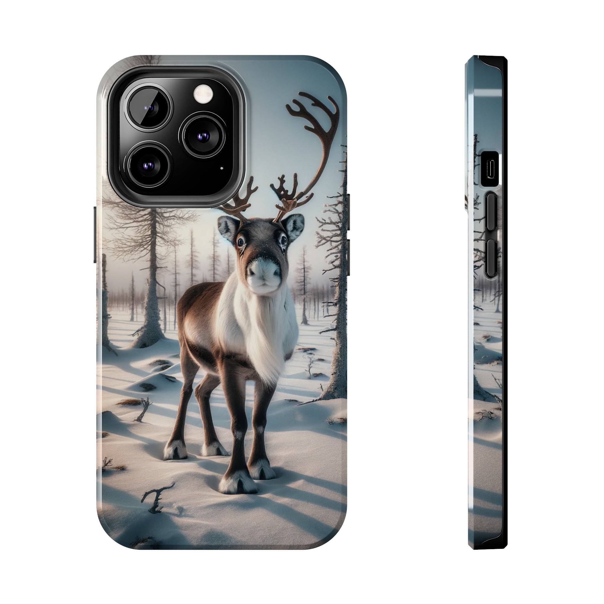 Curious reindeer - Tough Phone Case