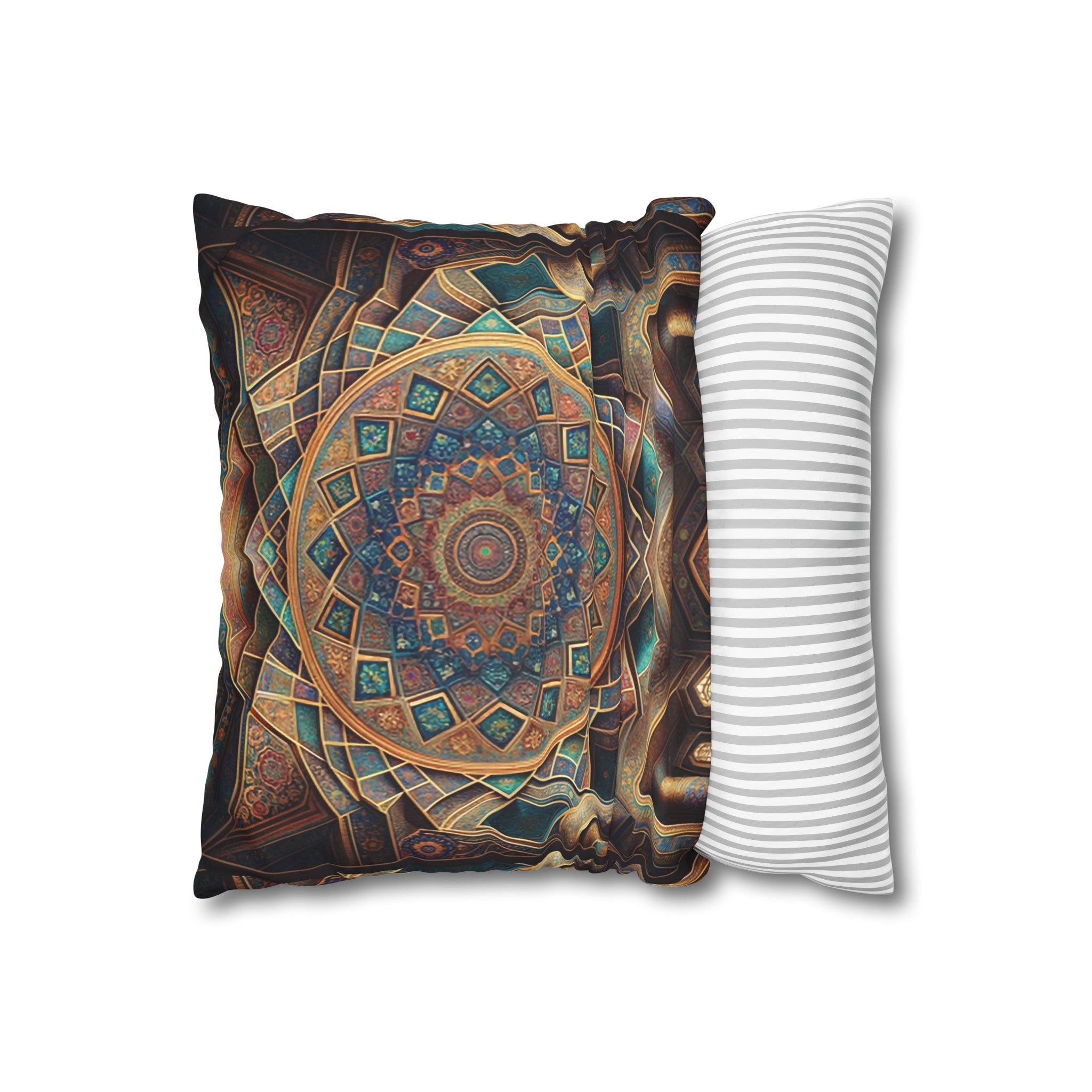 Persian Art (5) - Suede Square Pillowcase