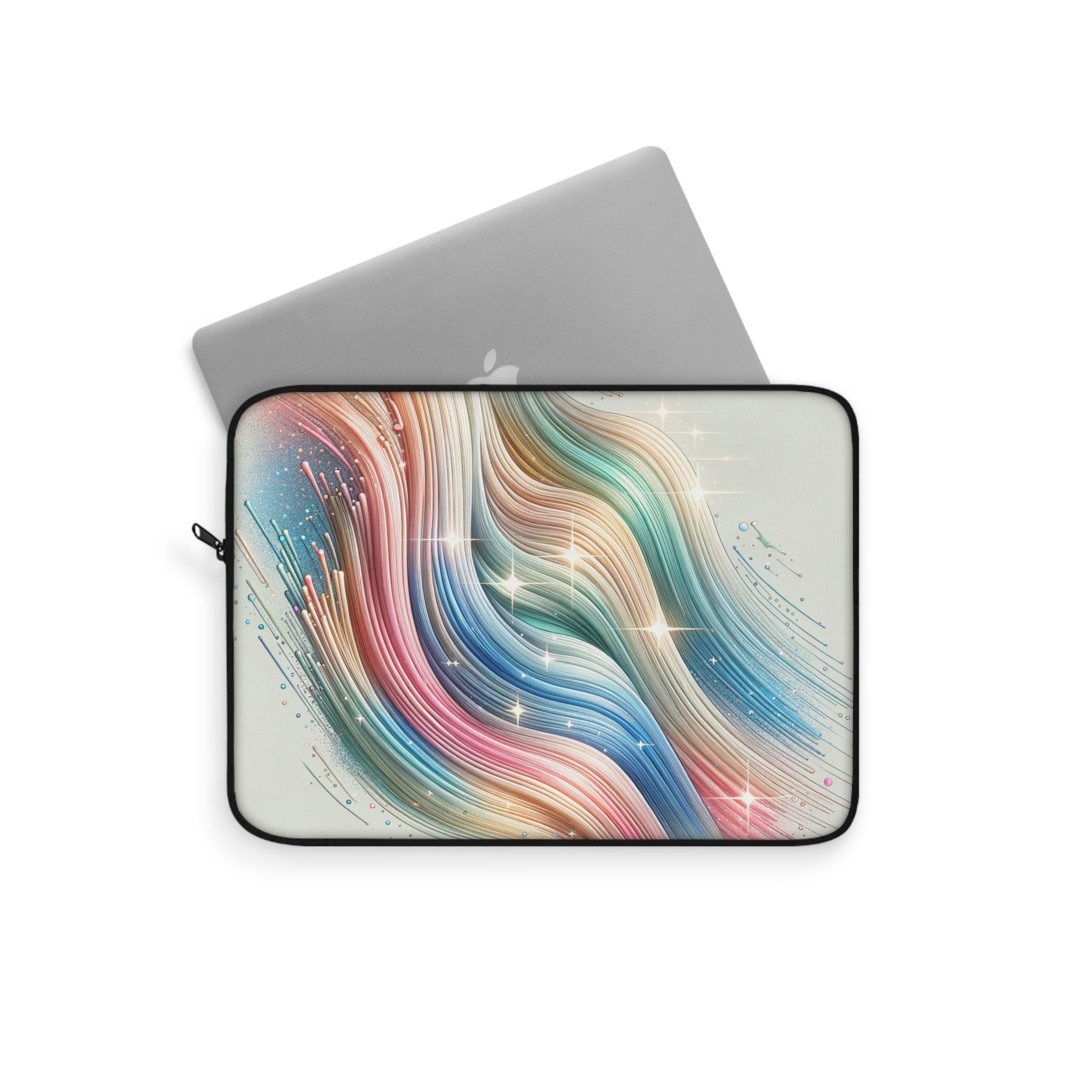 Pastel coloured strokes - Laptop Sleeve