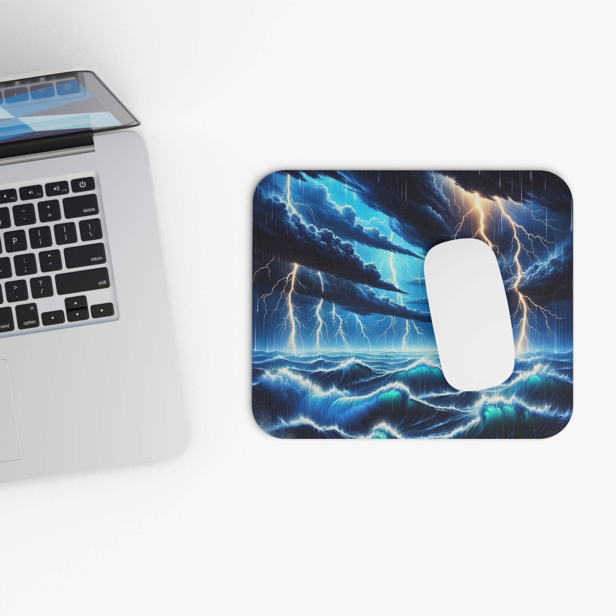 Storm at sea - Mouse Pad (Rectangle)