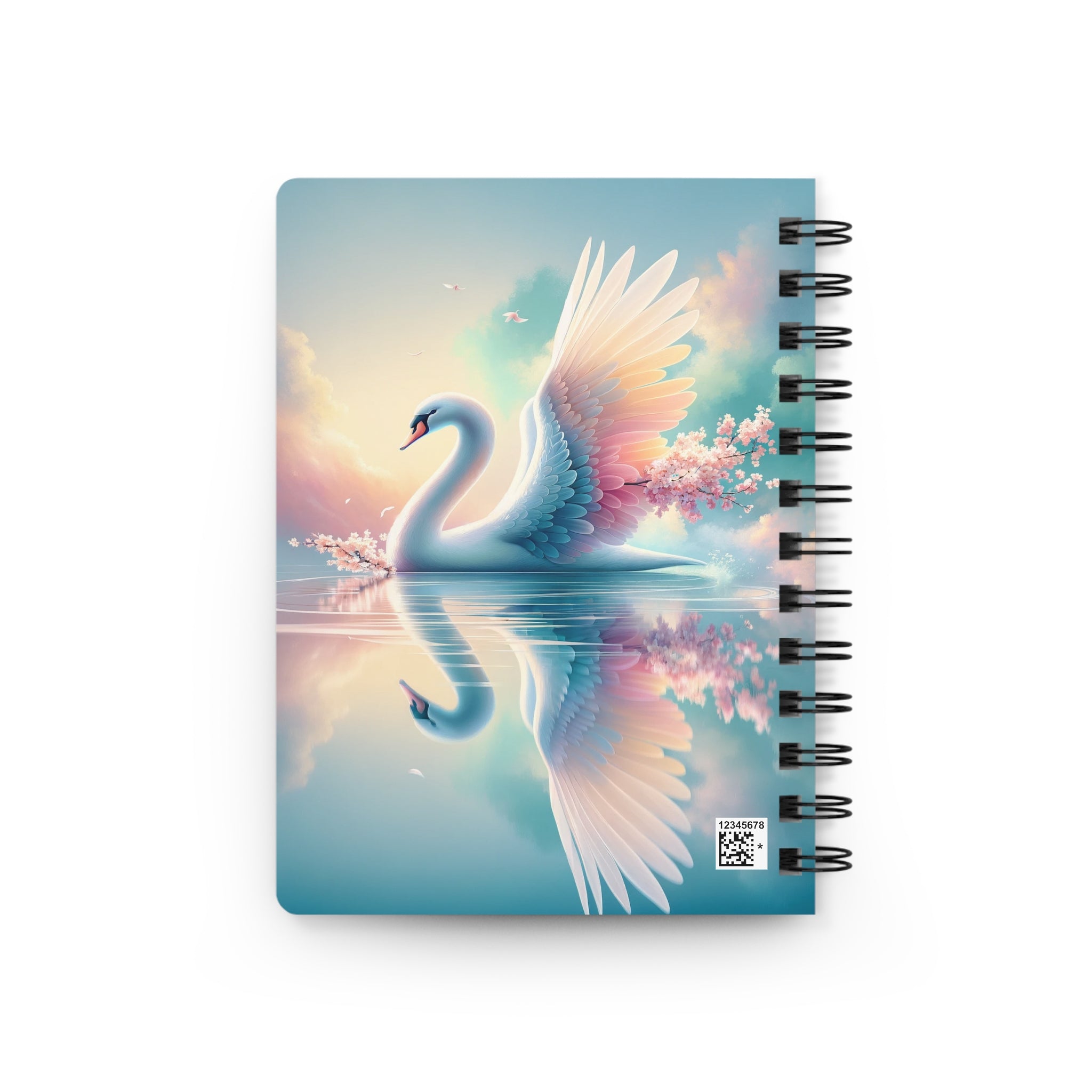 Swan - Spiral Notebook