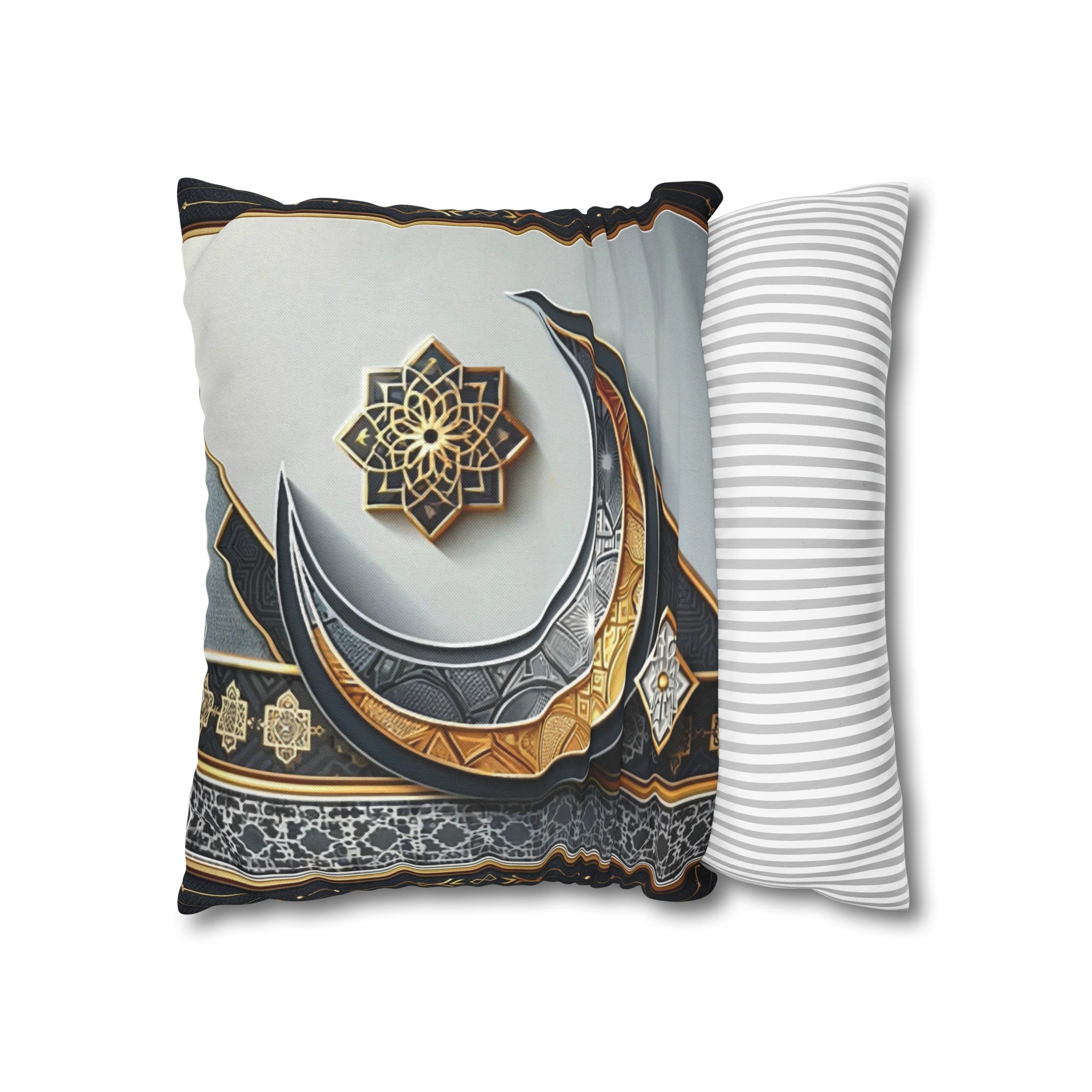 Islamic Art 8 - Polyester Square Pillowcase