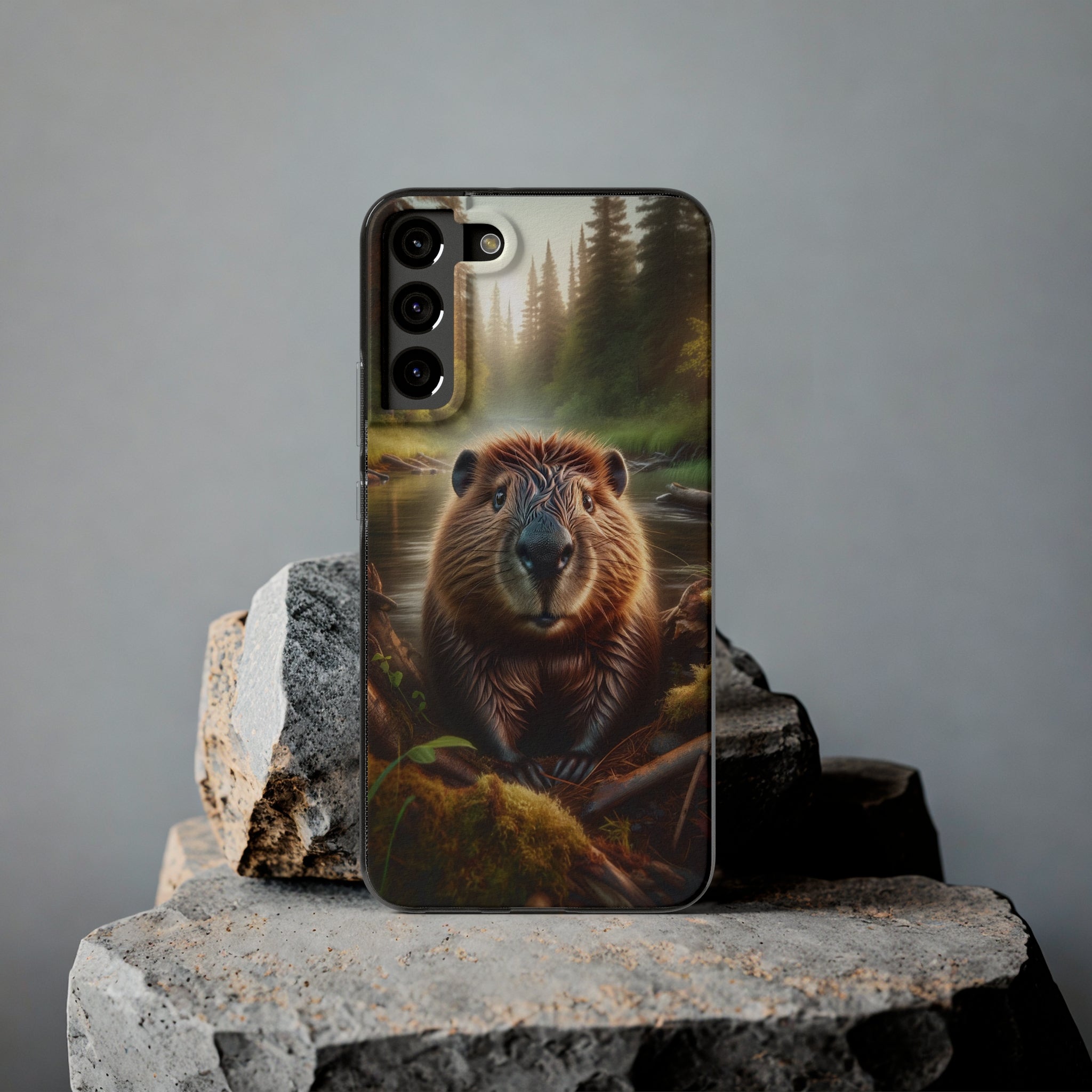 Sad Beaver - Soft Phone Case