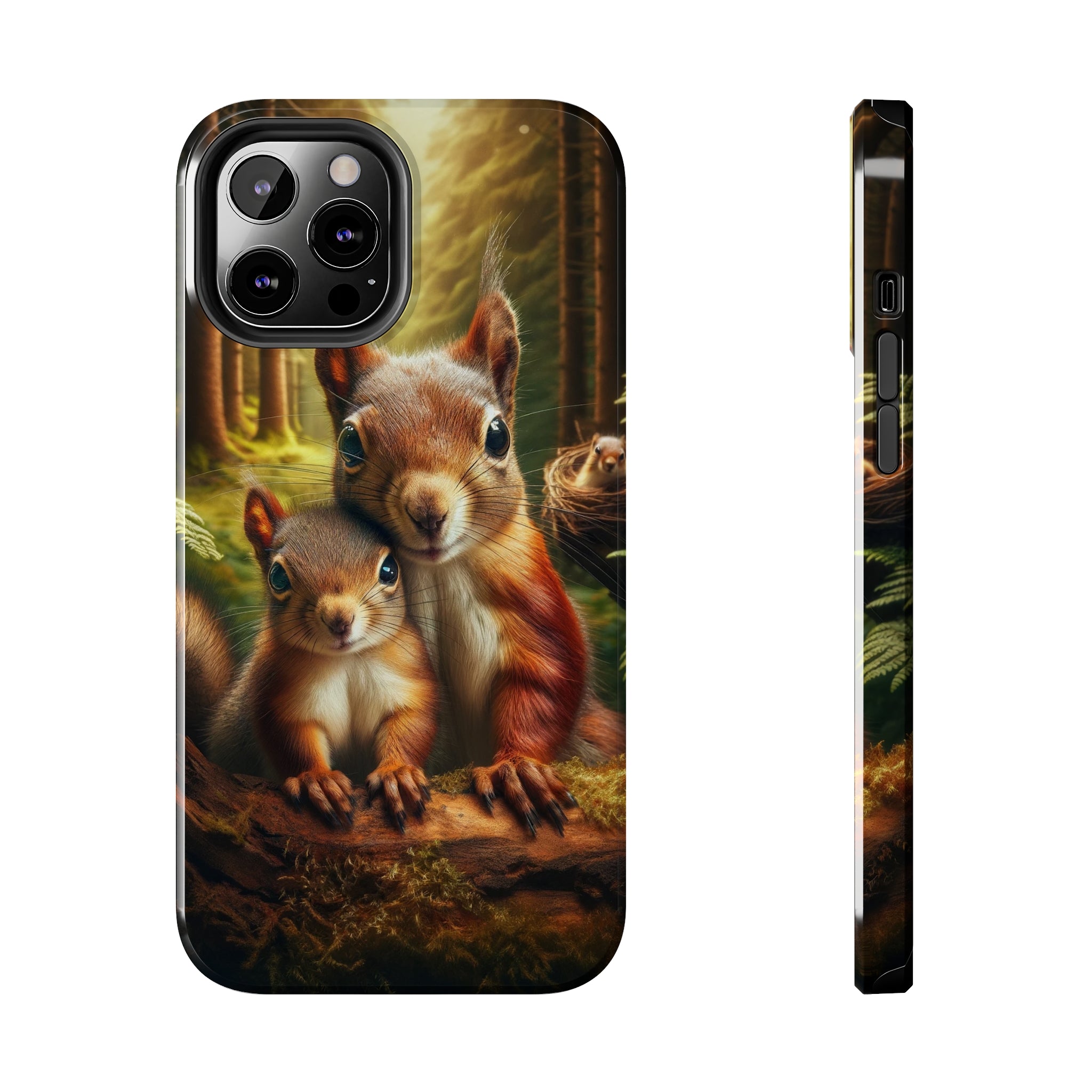 Two squirrels - Tough Phone Case