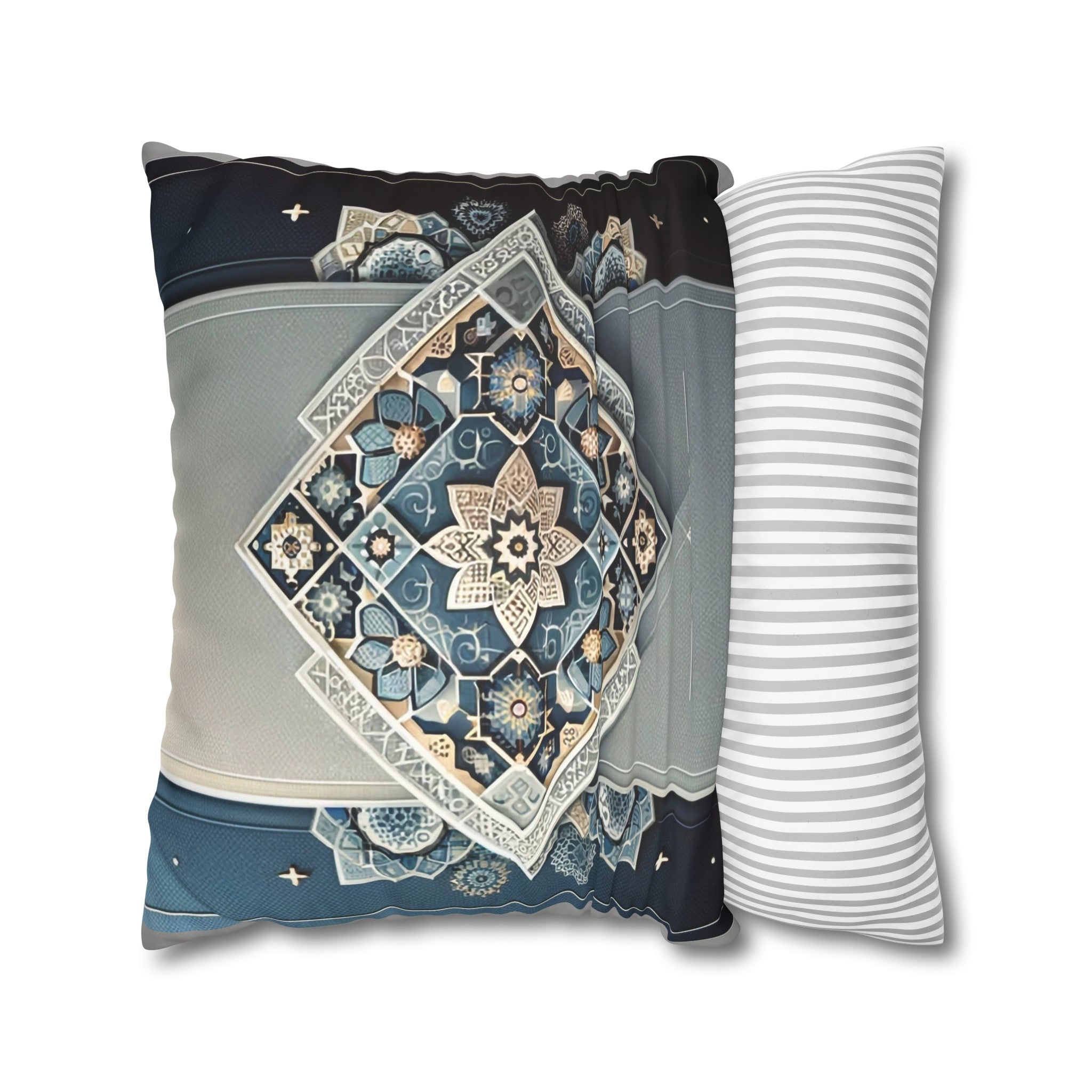 Islamic Art (7) - Suede Square Pillowcase