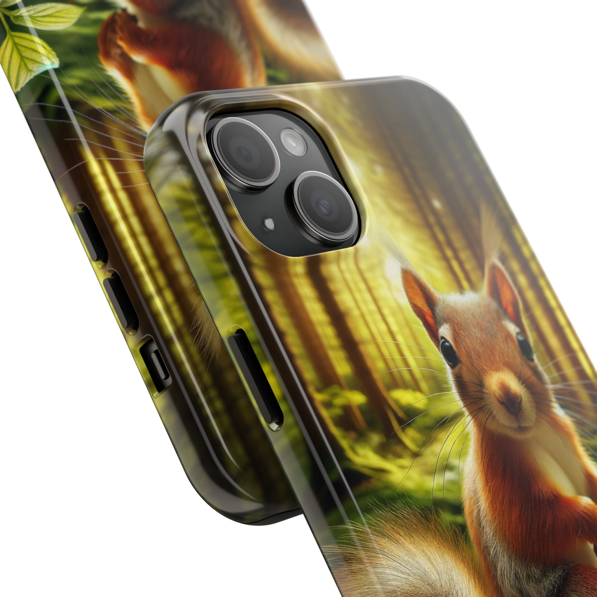 Curious squirrel - Tough Phone Case