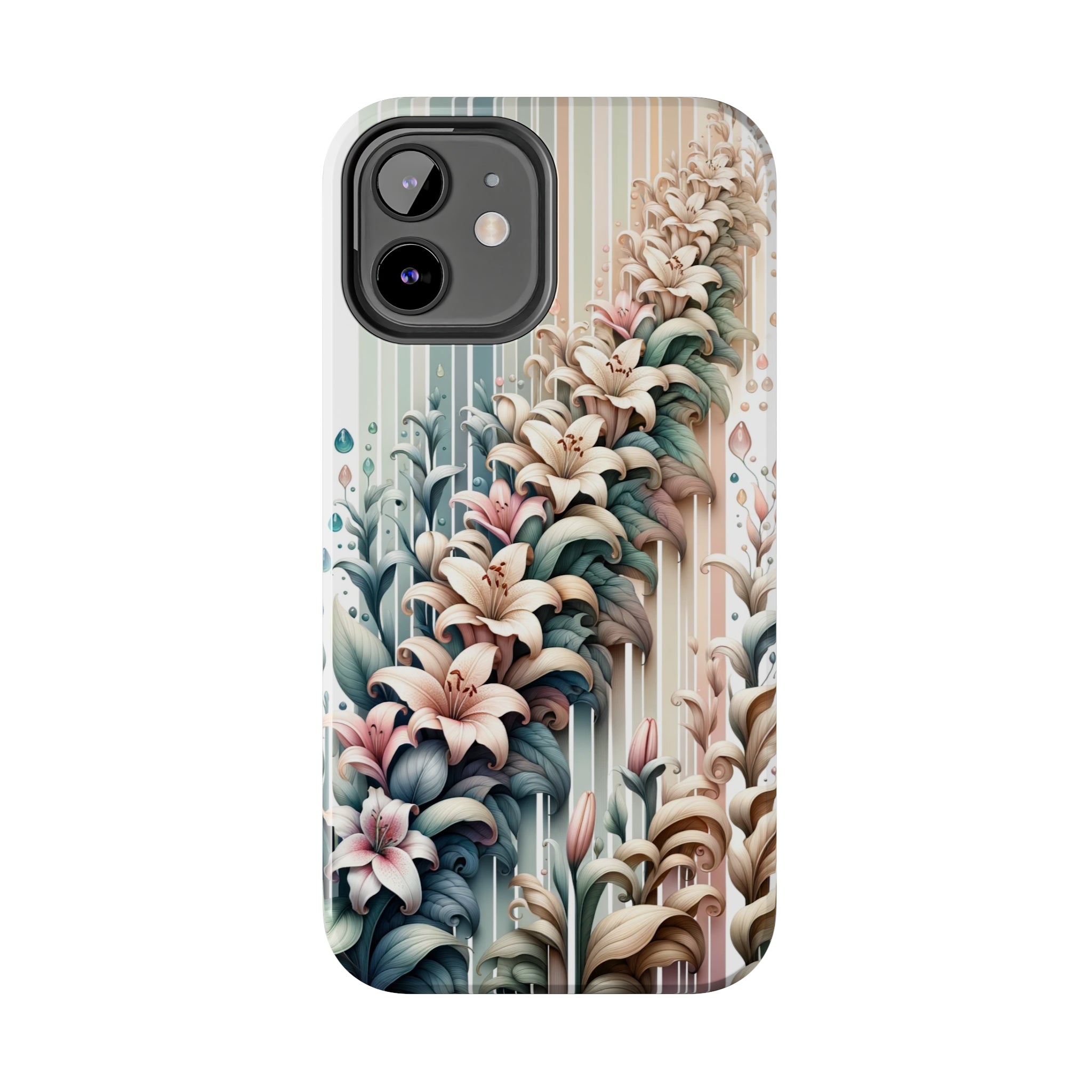 Pastel lilies - Tough Phone Case