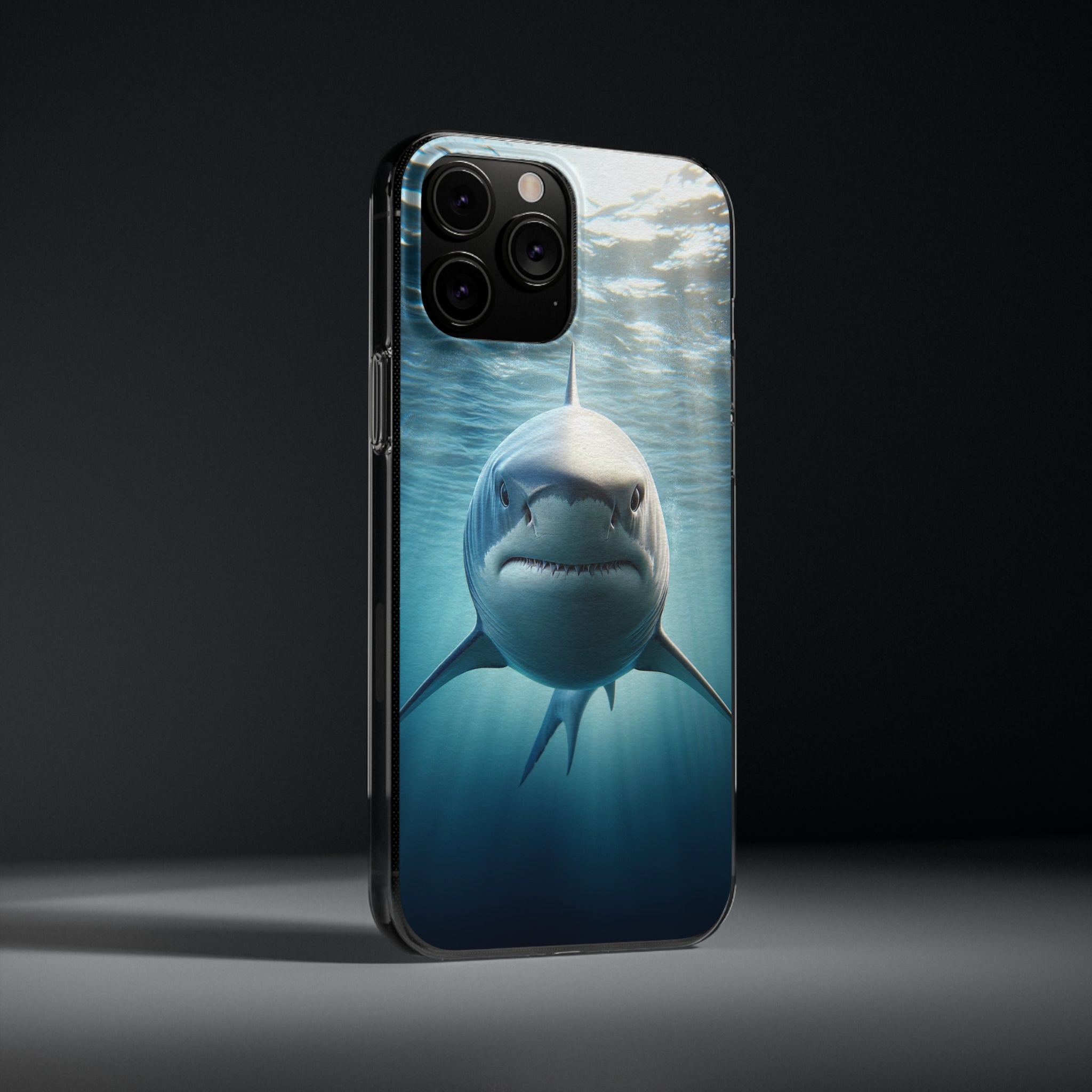 Curious Shark - Soft Phone Case