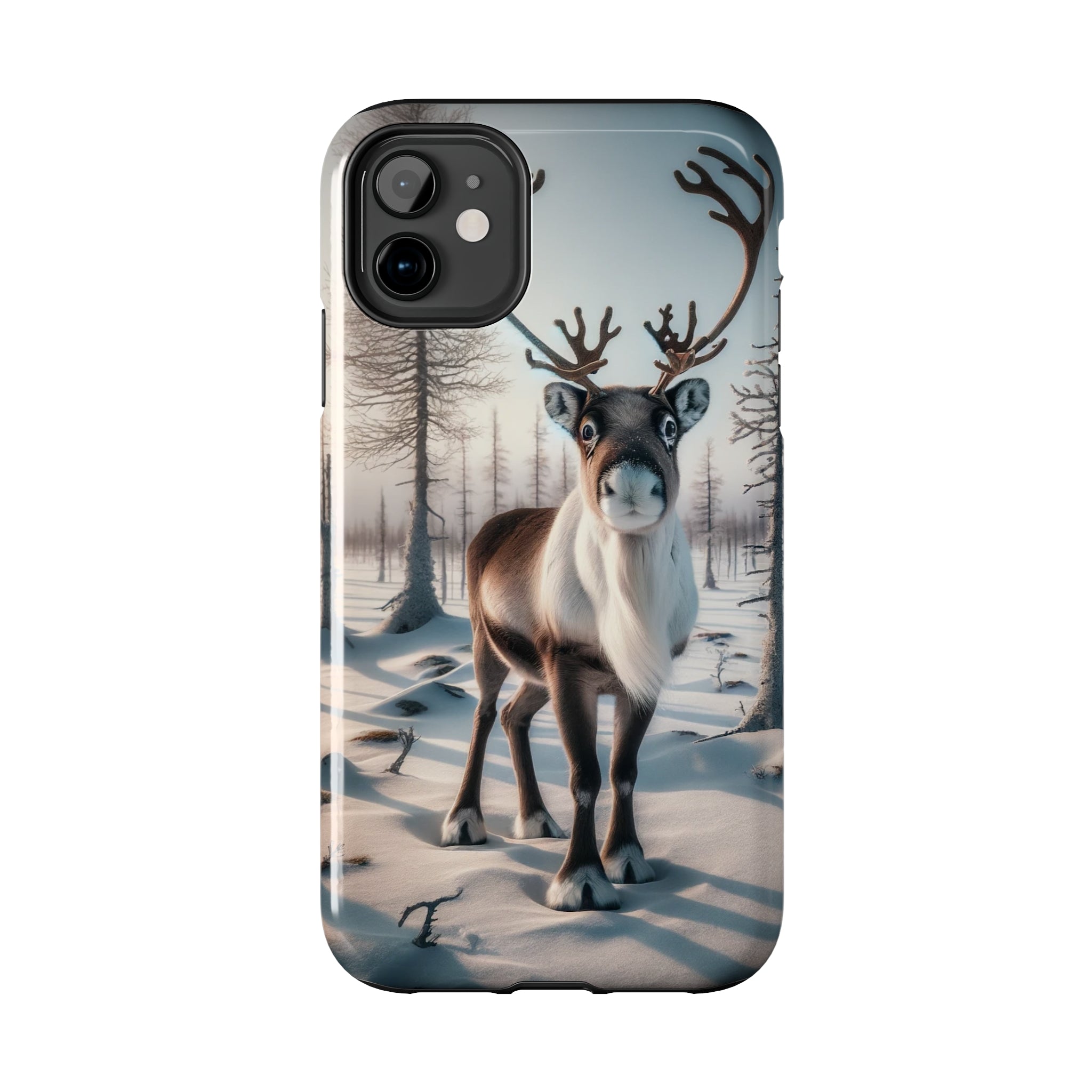 Curious reindeer - Tough Phone Case