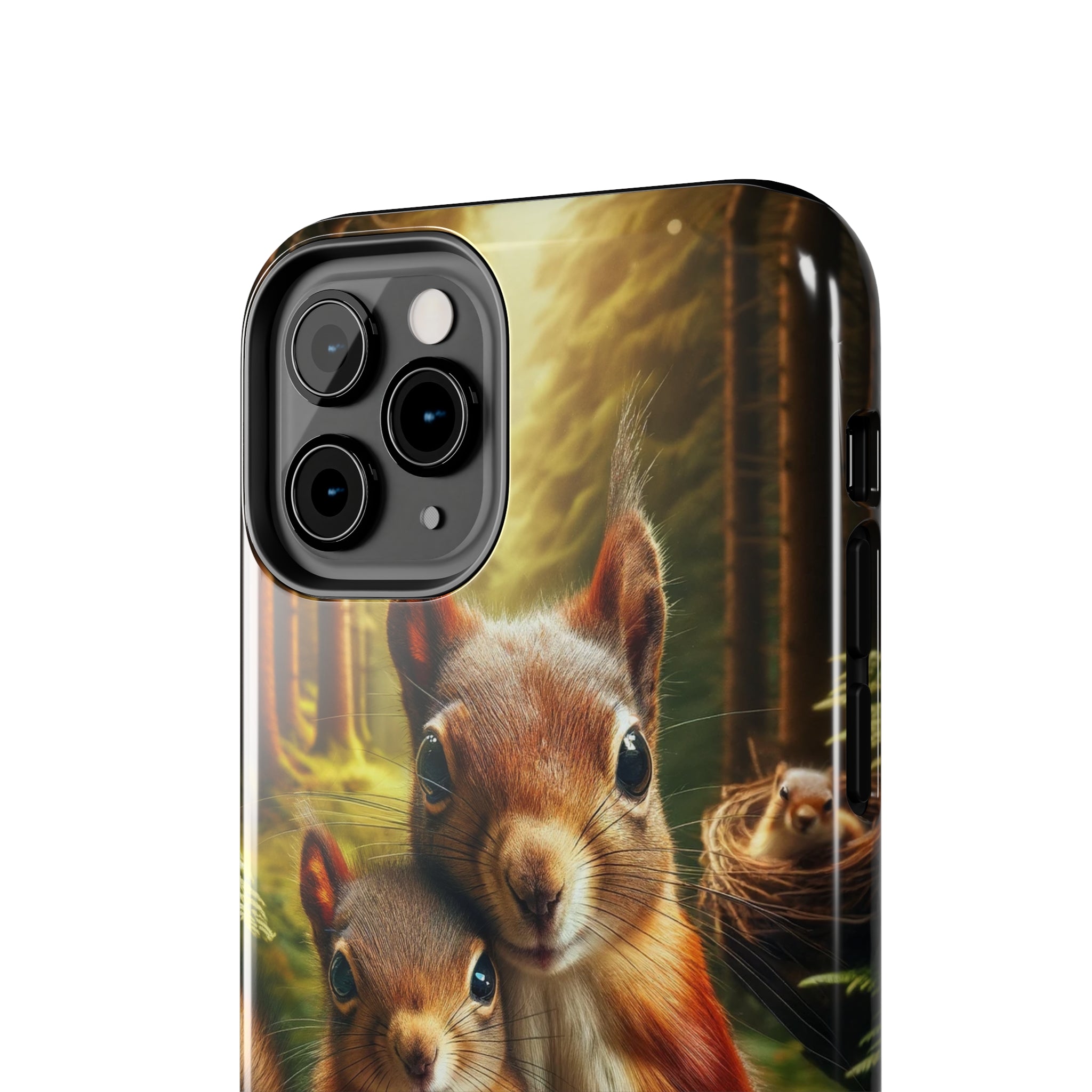 Two squirrels - Tough Phone Case