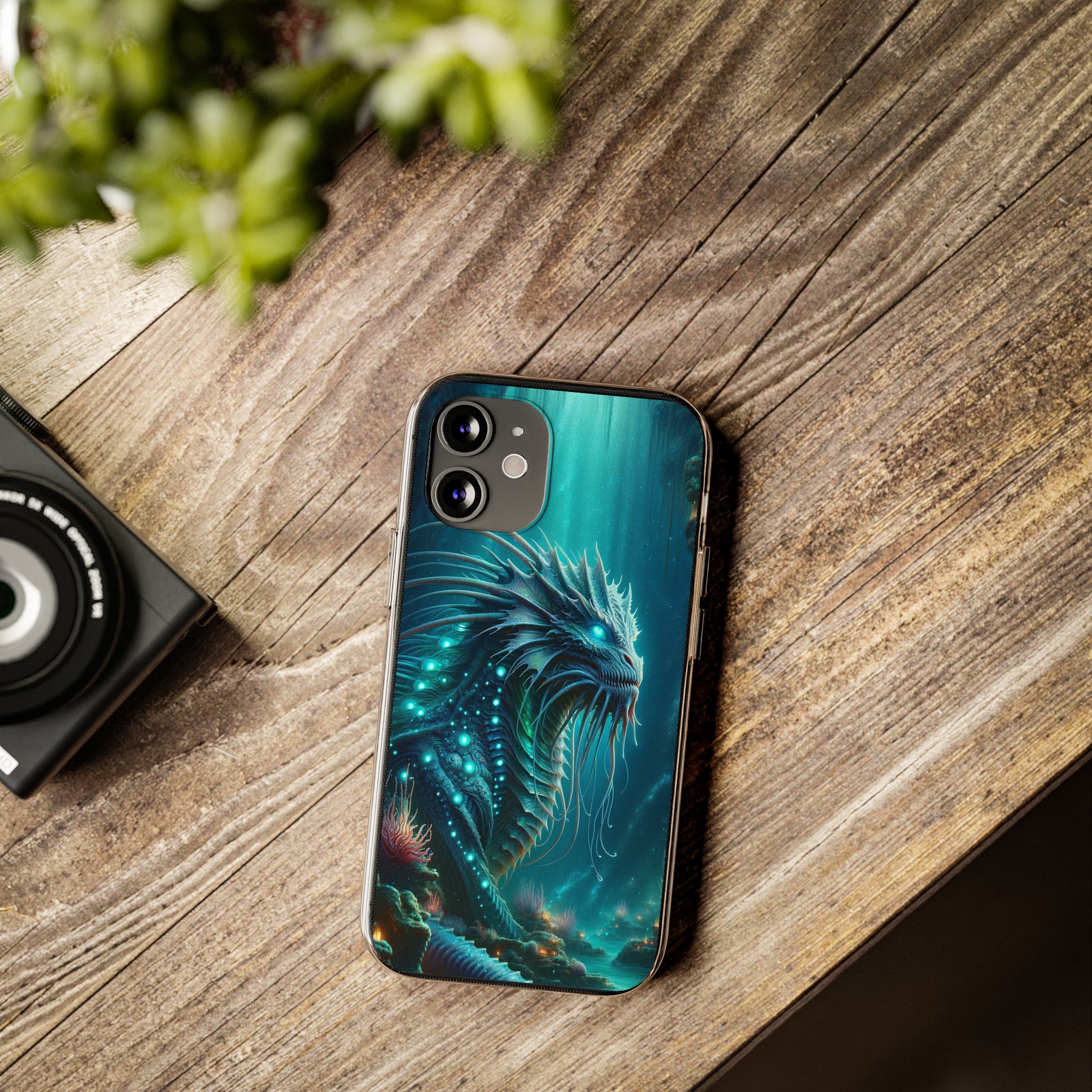 Sea monster - Soft Phone Case