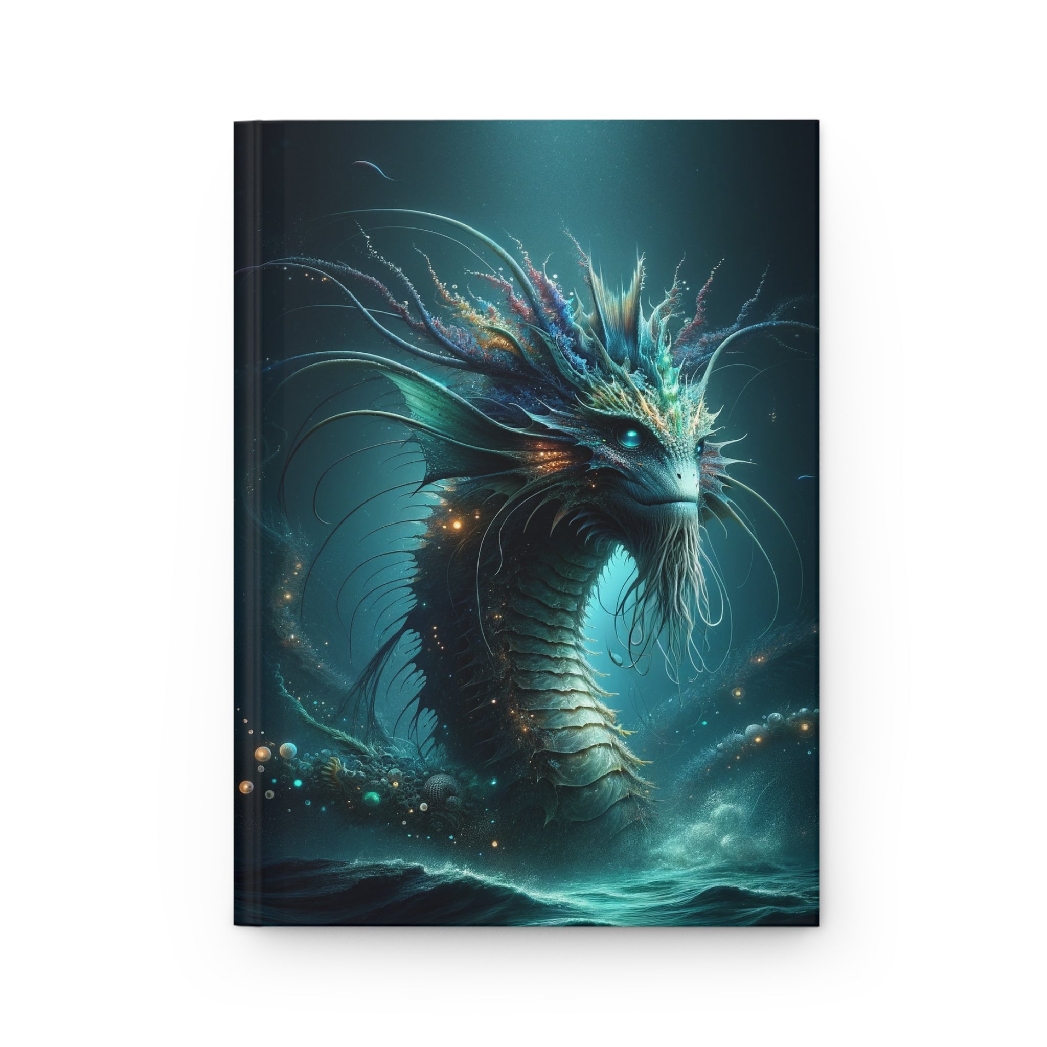 Sea monster - Hardcover Notebook