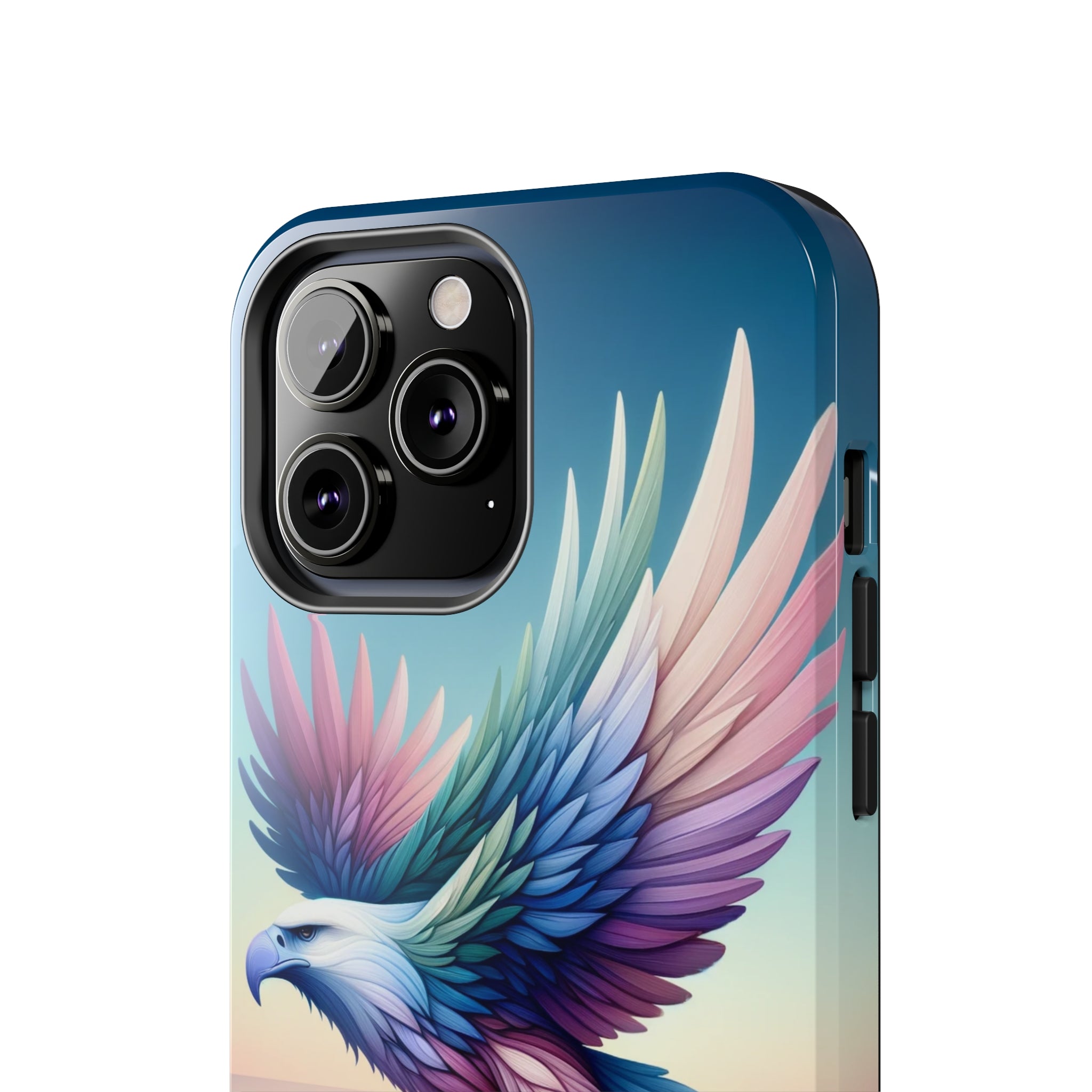 Eagle with colourful feathers - Tough Phone Case