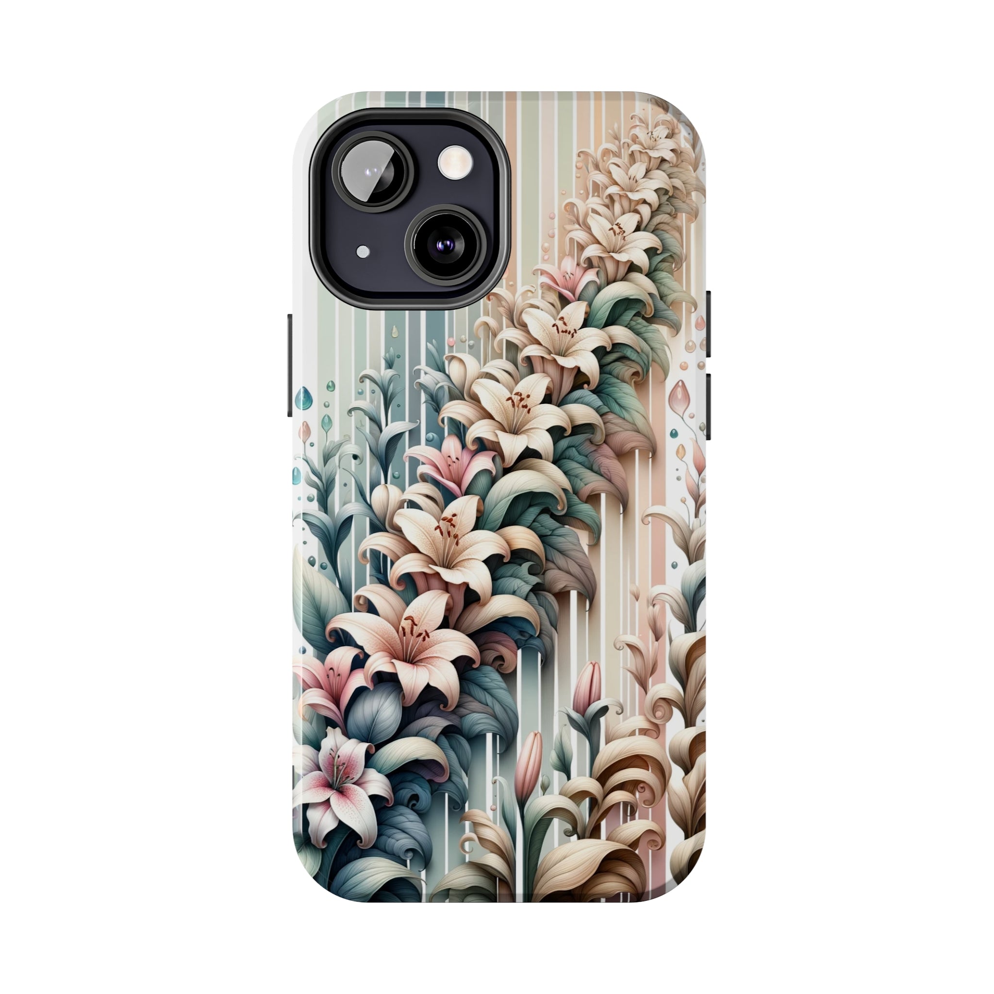 Pastel lilies - Tough Phone Case