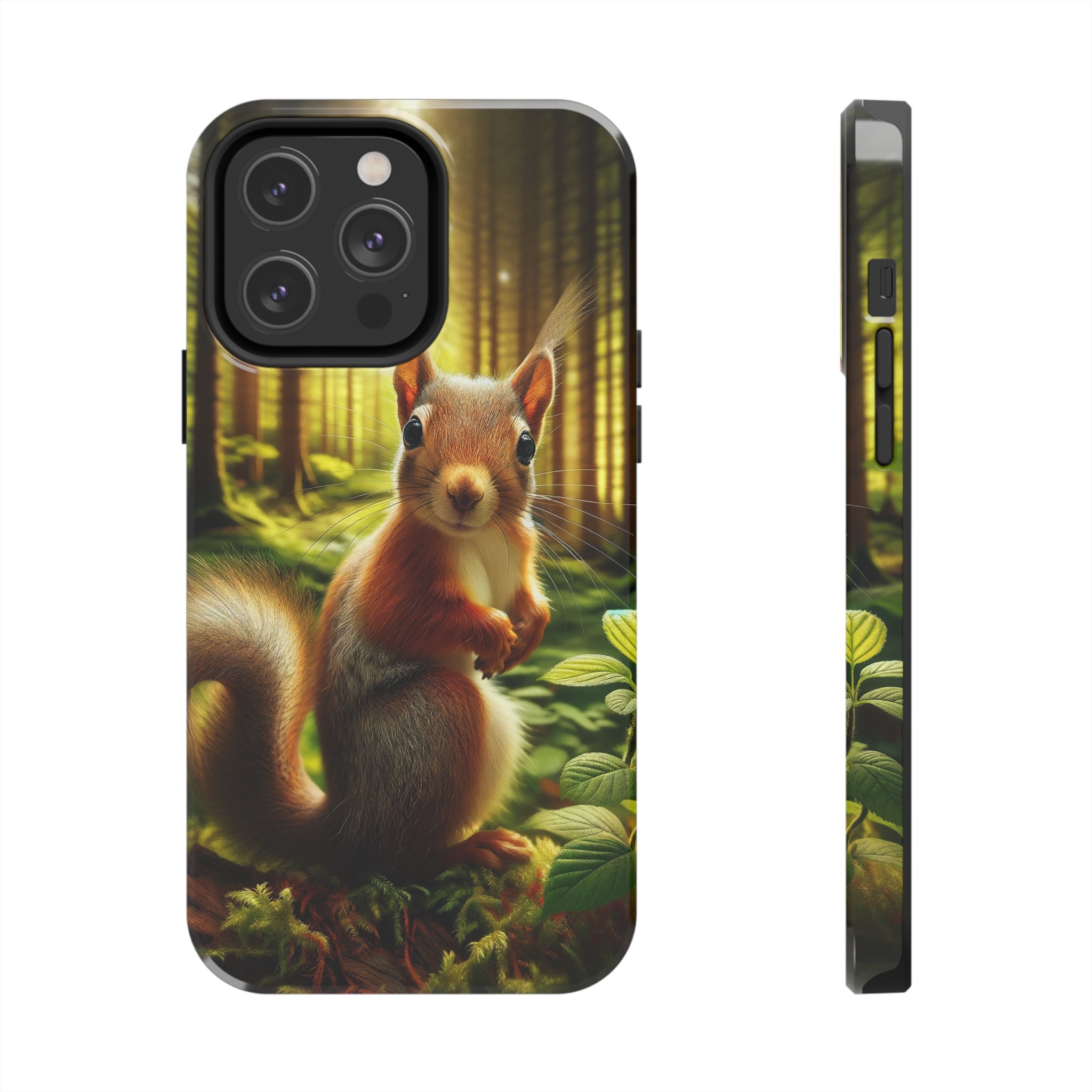 Curious squirrel - Tough Phone Case