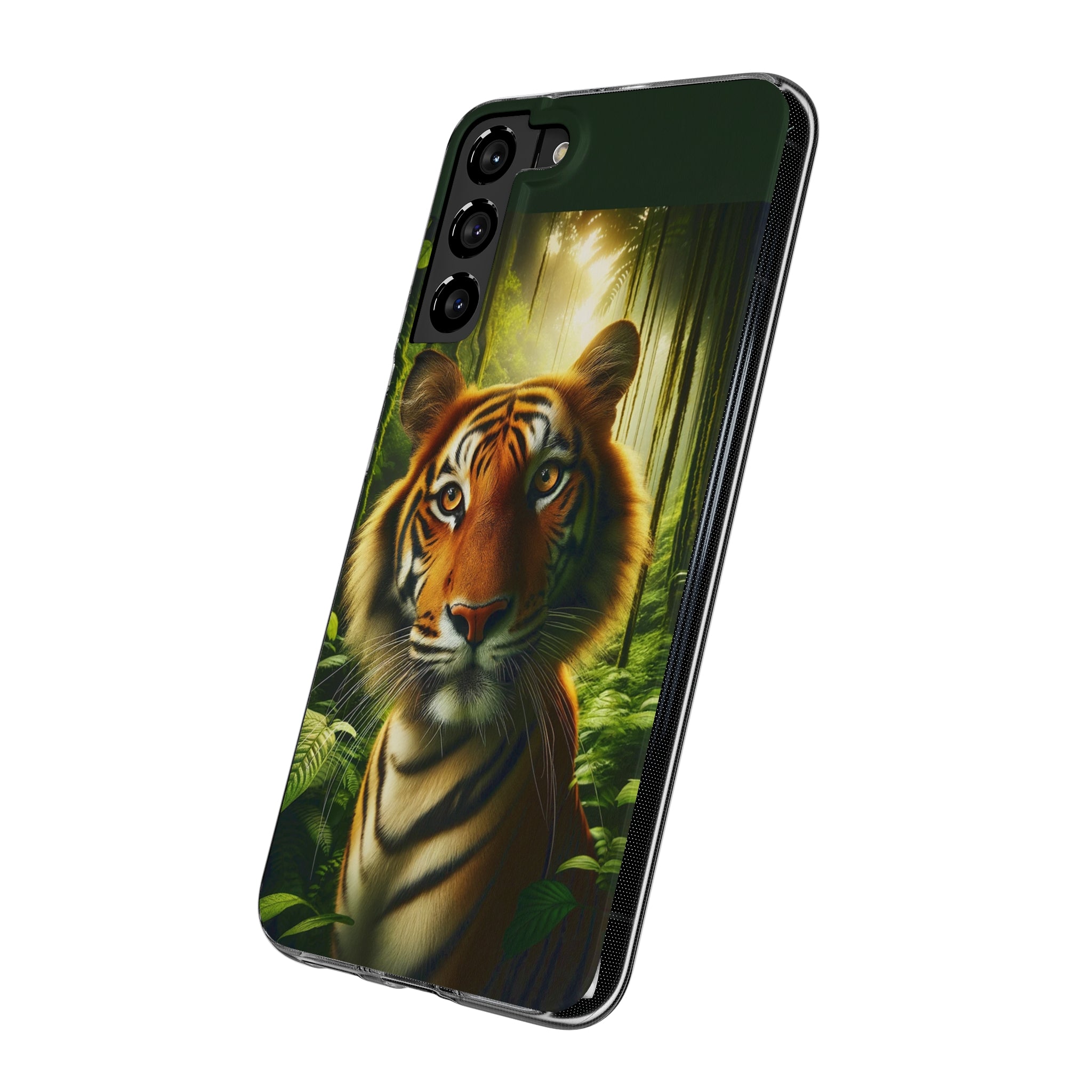 Curious Tiger - Soft Phone Cases