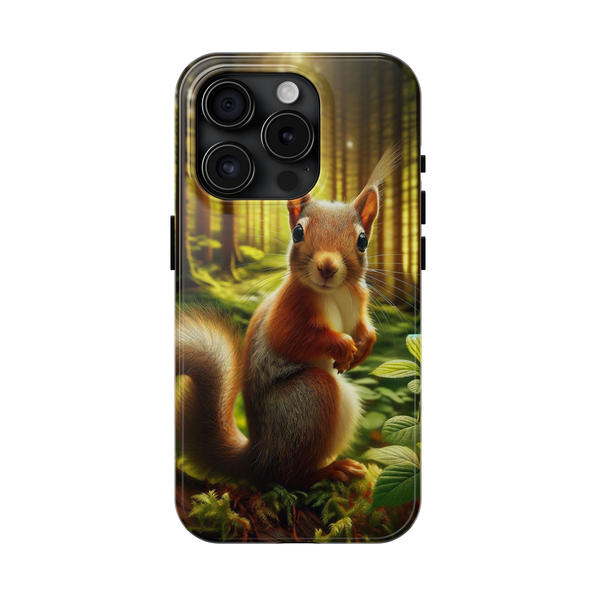 Curious squirrel - Tough Phone Case