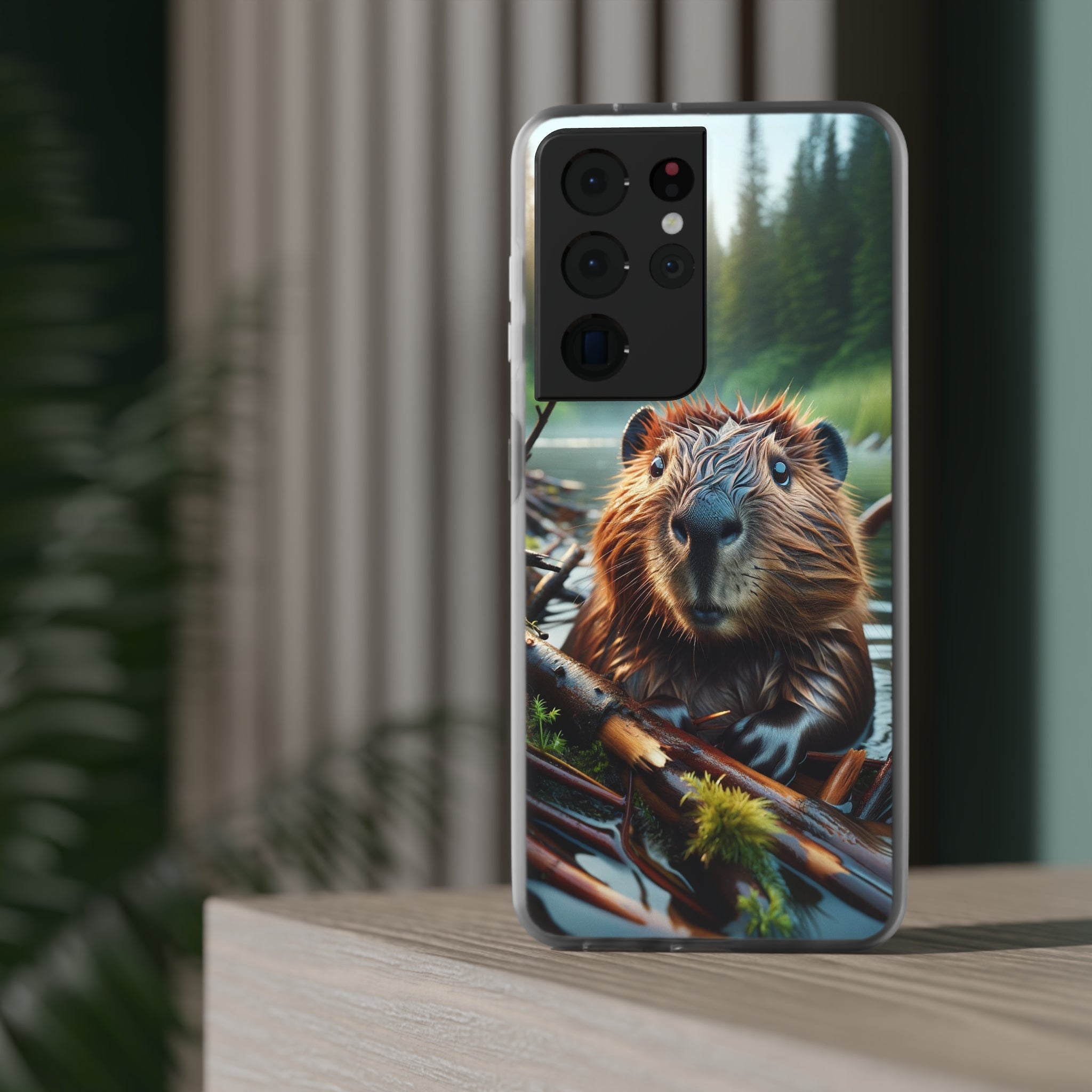 Curious Beaver - Flexi Case (Samsung only)