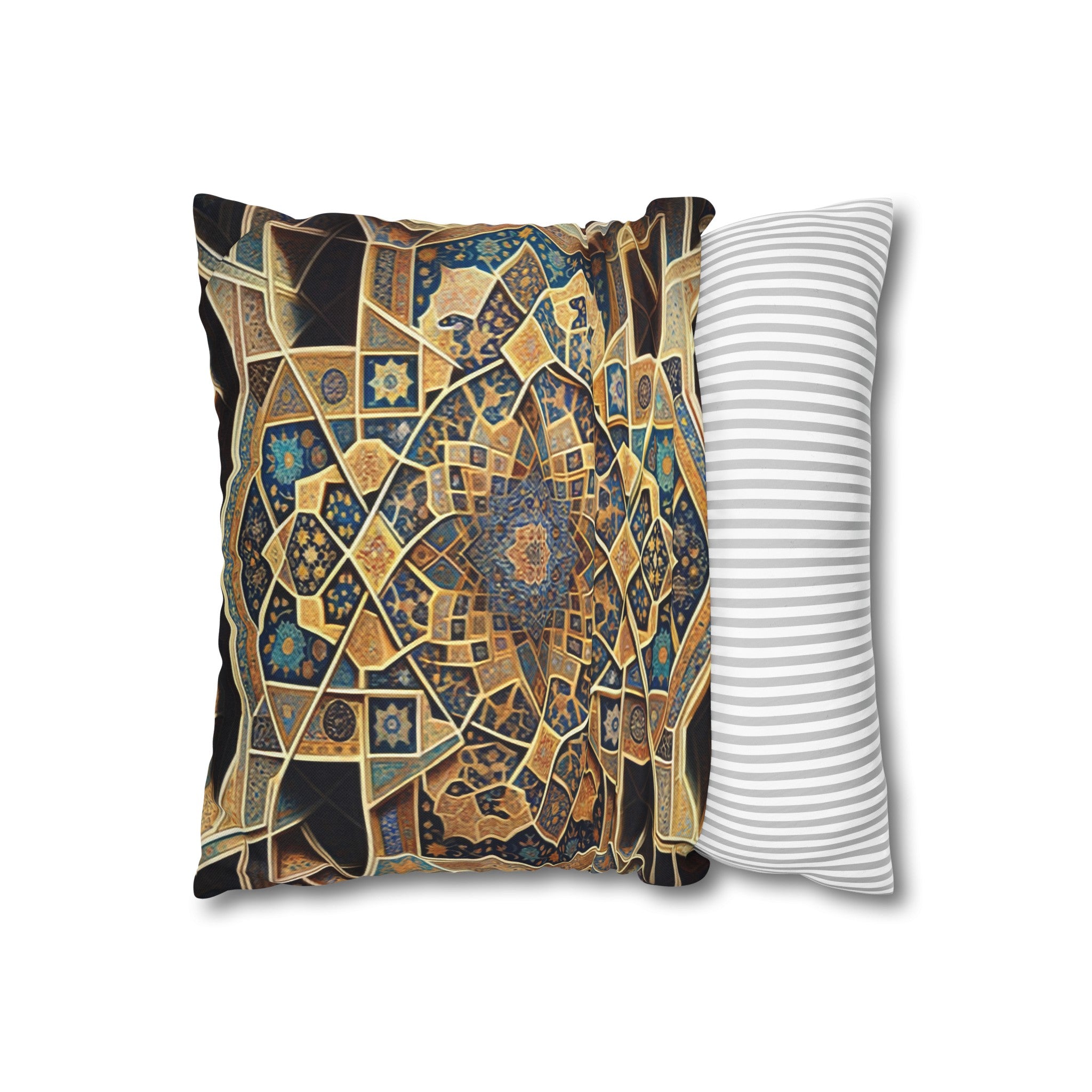 Persian Art (3) - Polyester Square Pillowcase