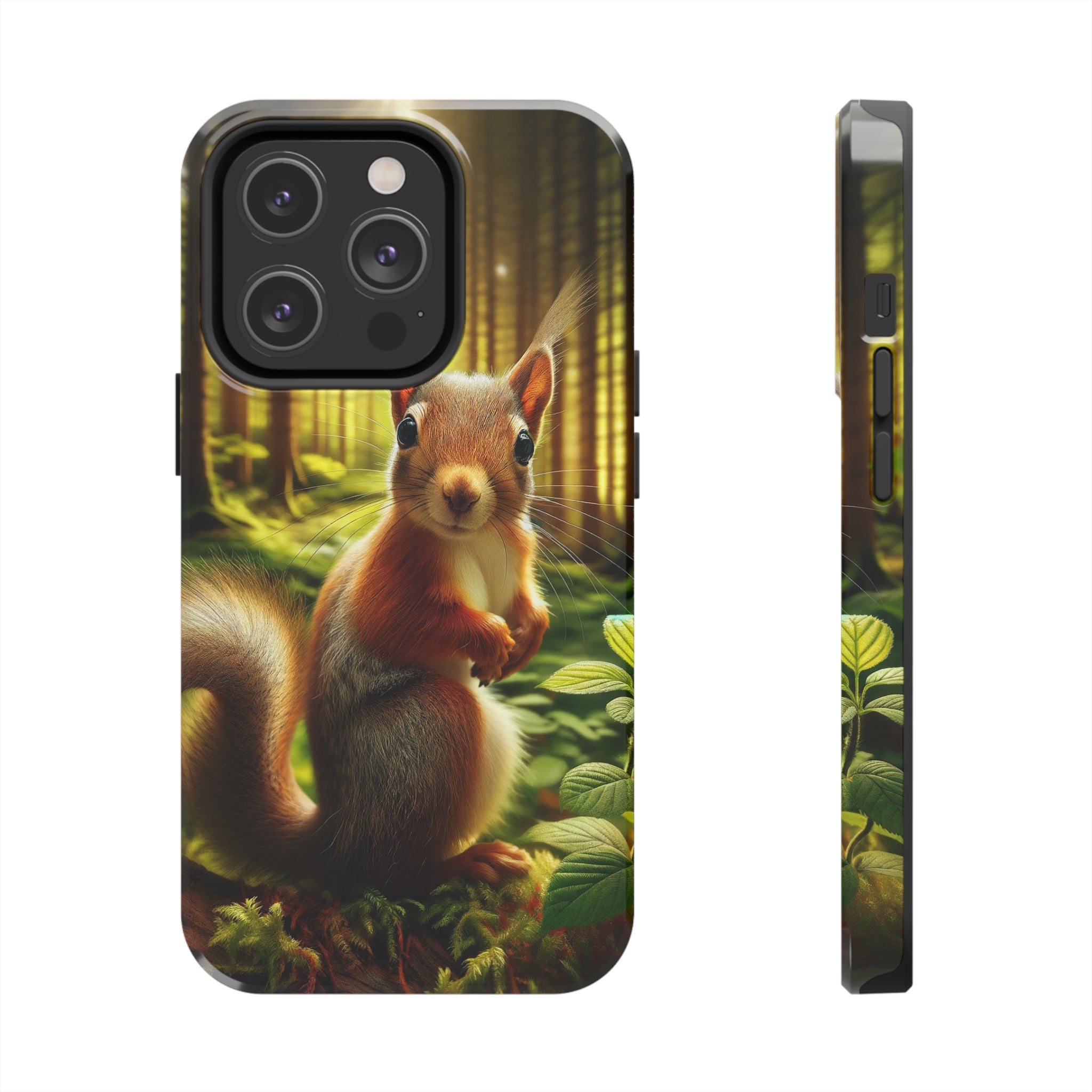 Curious squirrel - Tough Phone Case