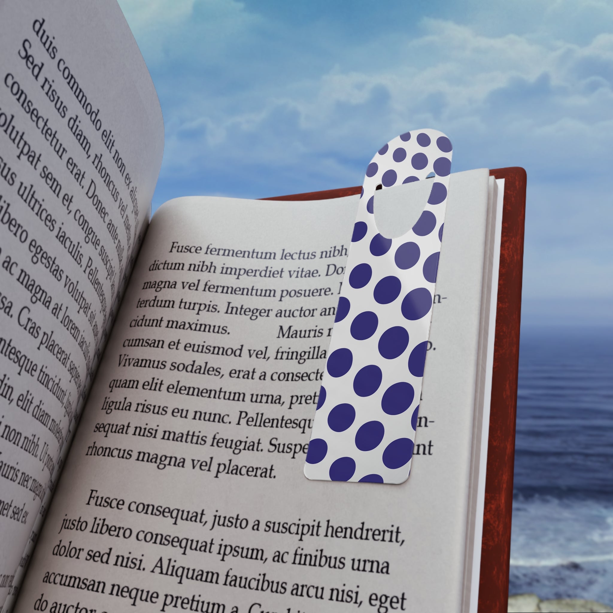 Purple dots - Bookmark