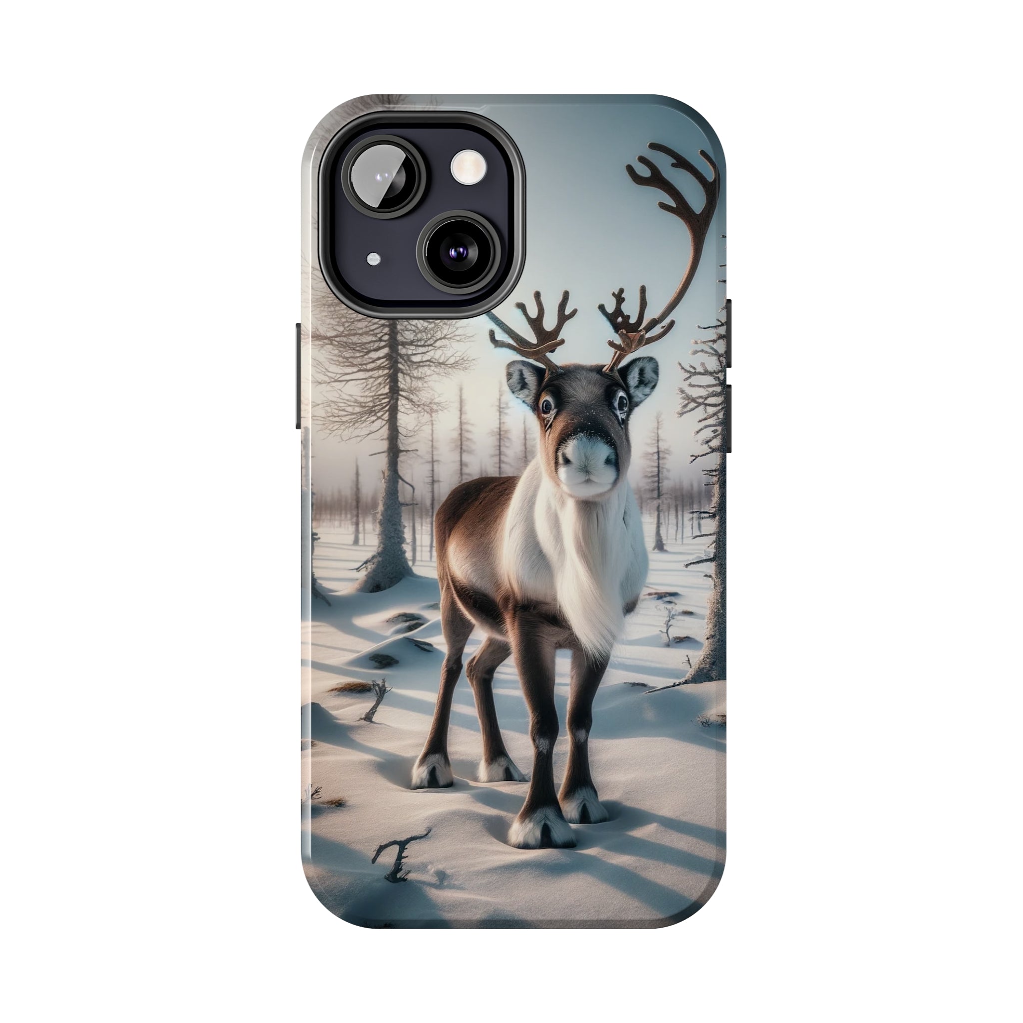 Curious reindeer - Tough Phone Case