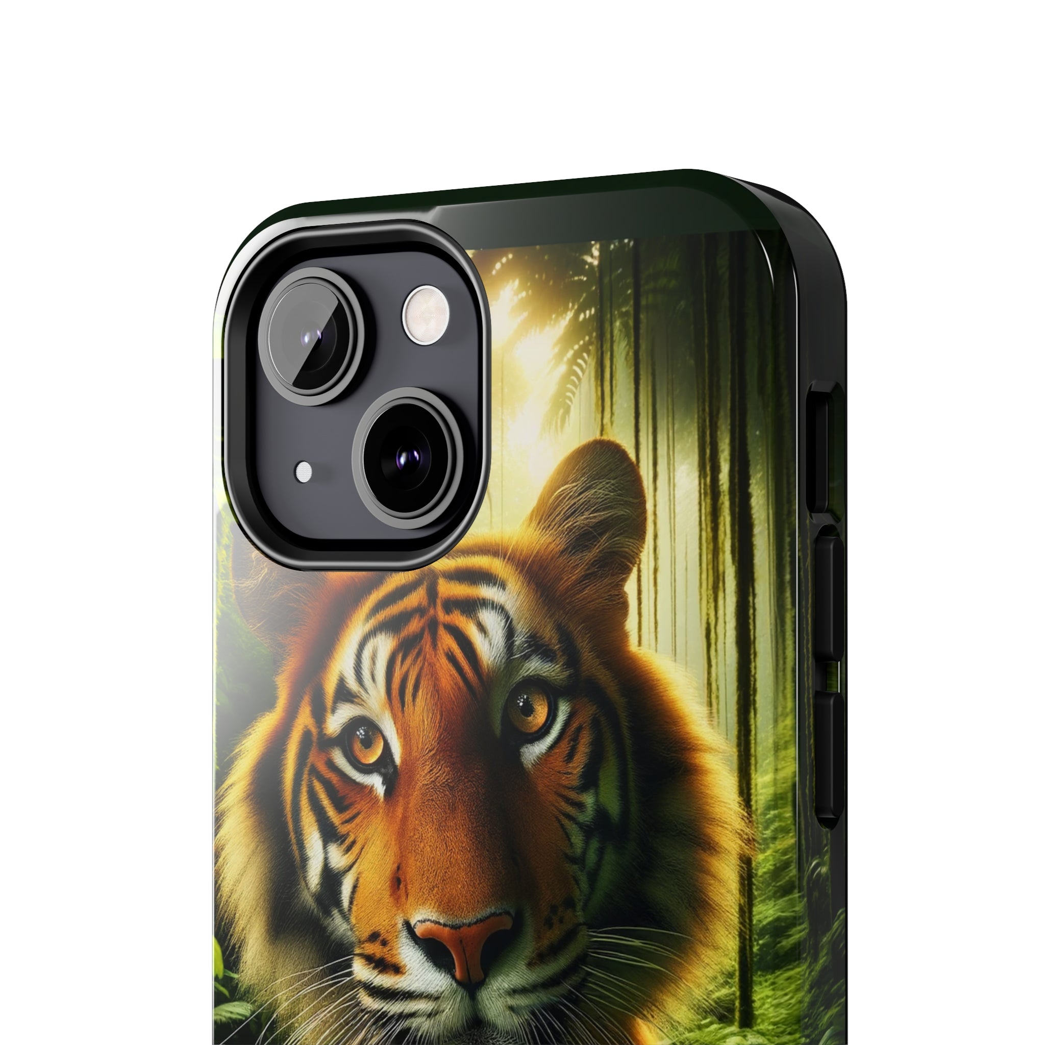 Curious Tiger - Tough Phone Case