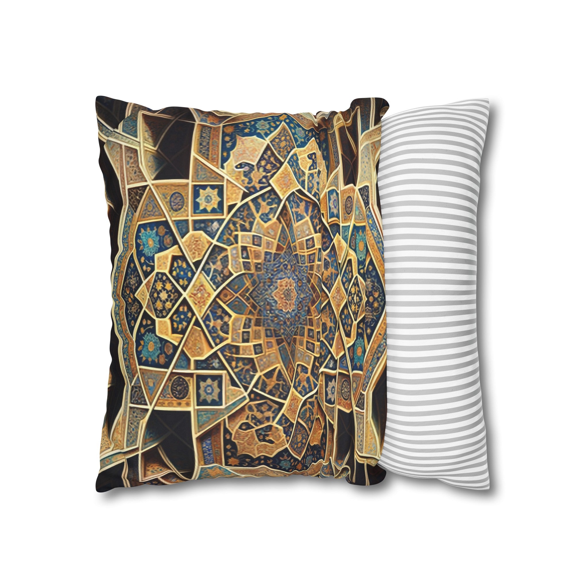 Persian Art (3) - Suede Square Pillowcase