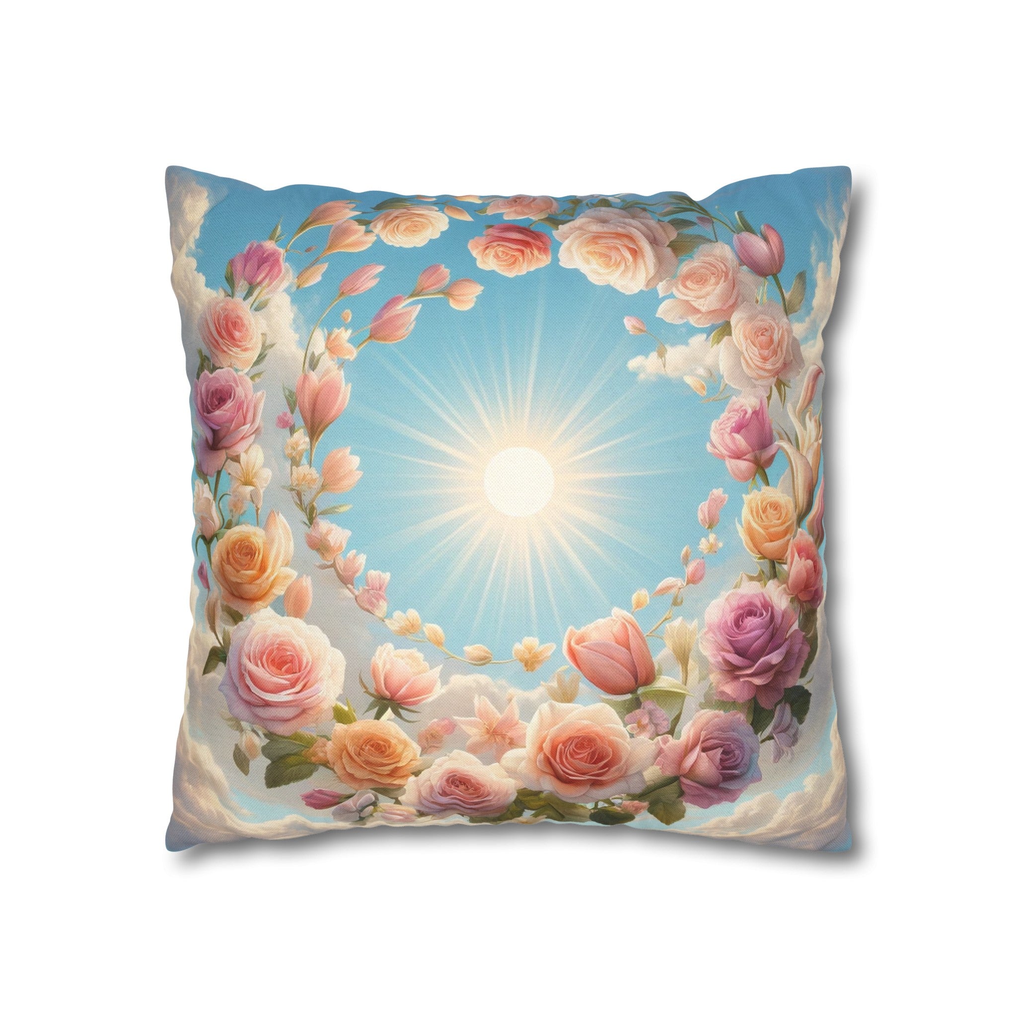 Roses (2) - Polyester Square Pillowcase