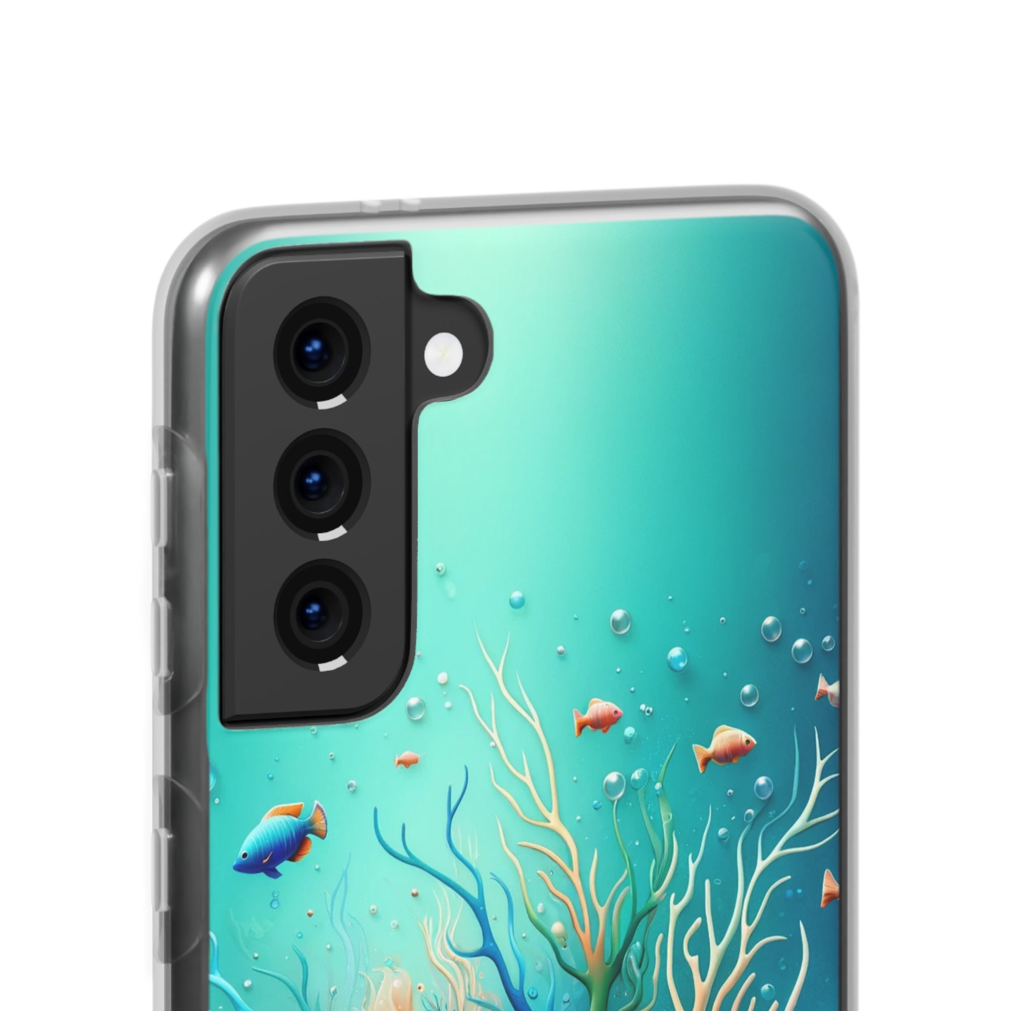 Fish around coral reef - Flexi Case (Samsung only)