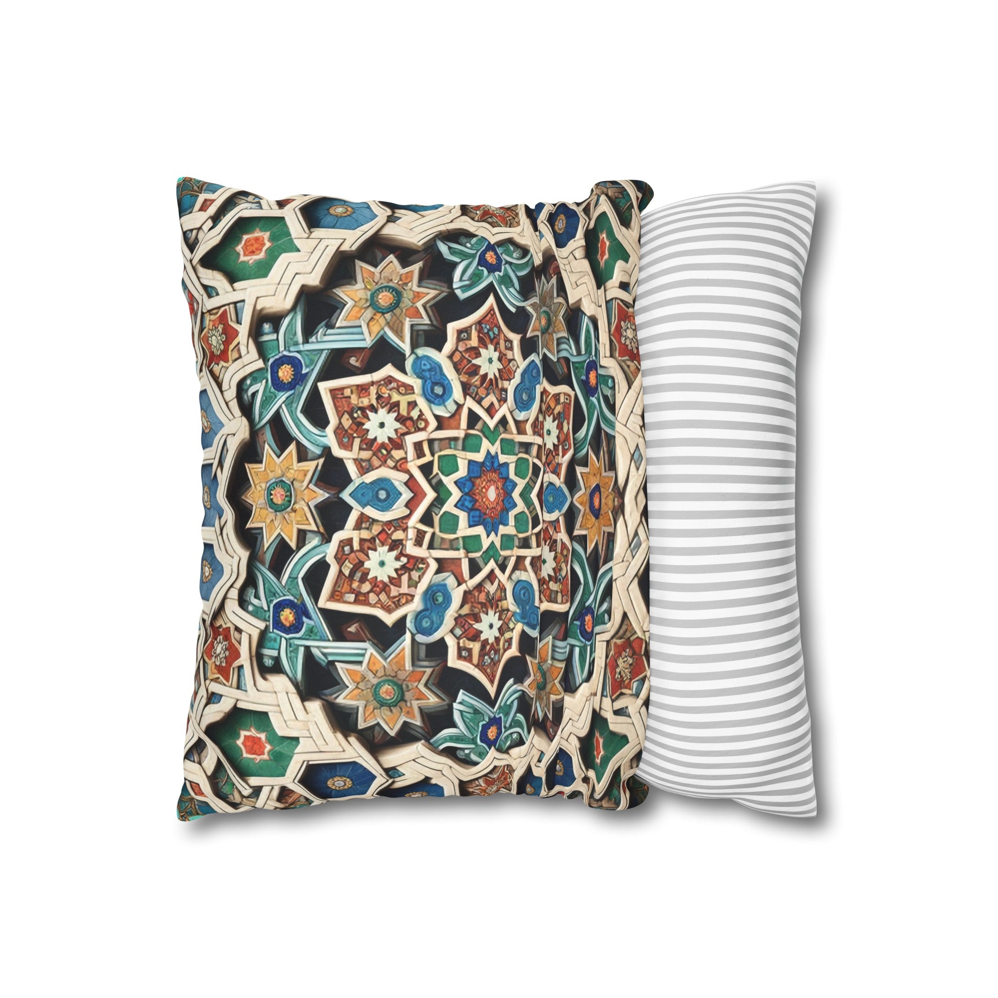 Persian Art (1) - Suede Square Pillowcase